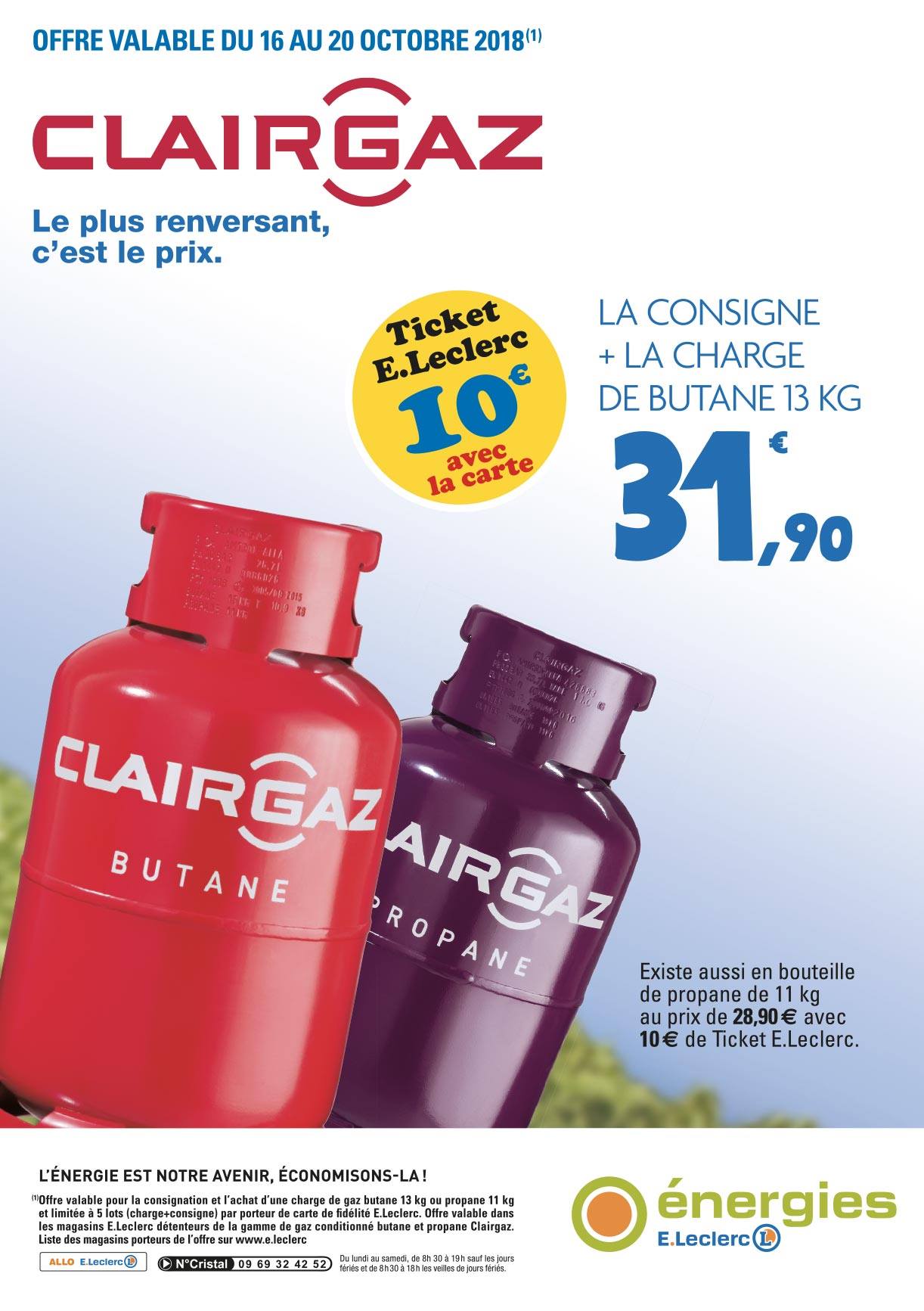 Bouteille De Gaz Propane 13 Kg Leclerc