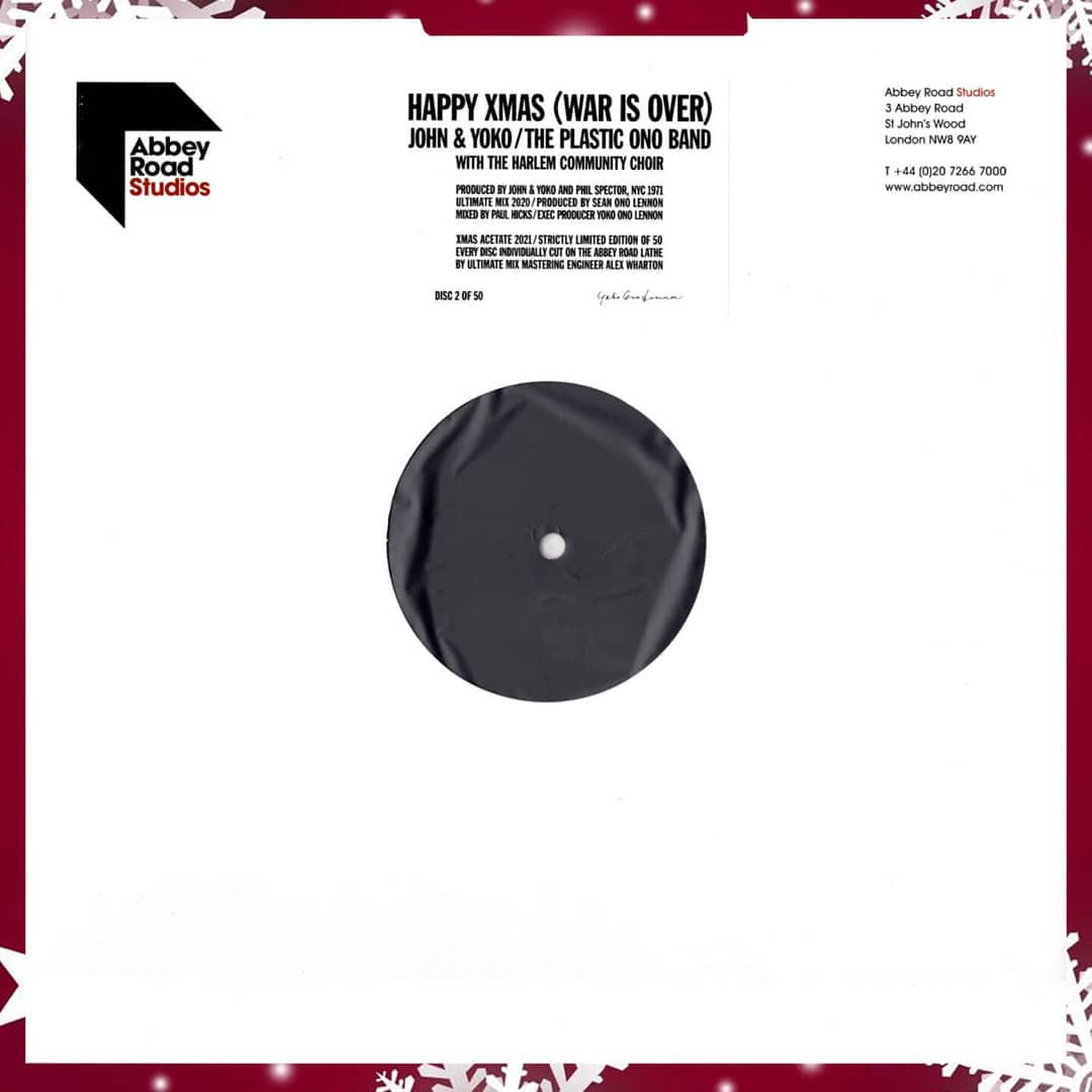 HAPPY XMAS (WAR IS OVER) Limited Edition 12