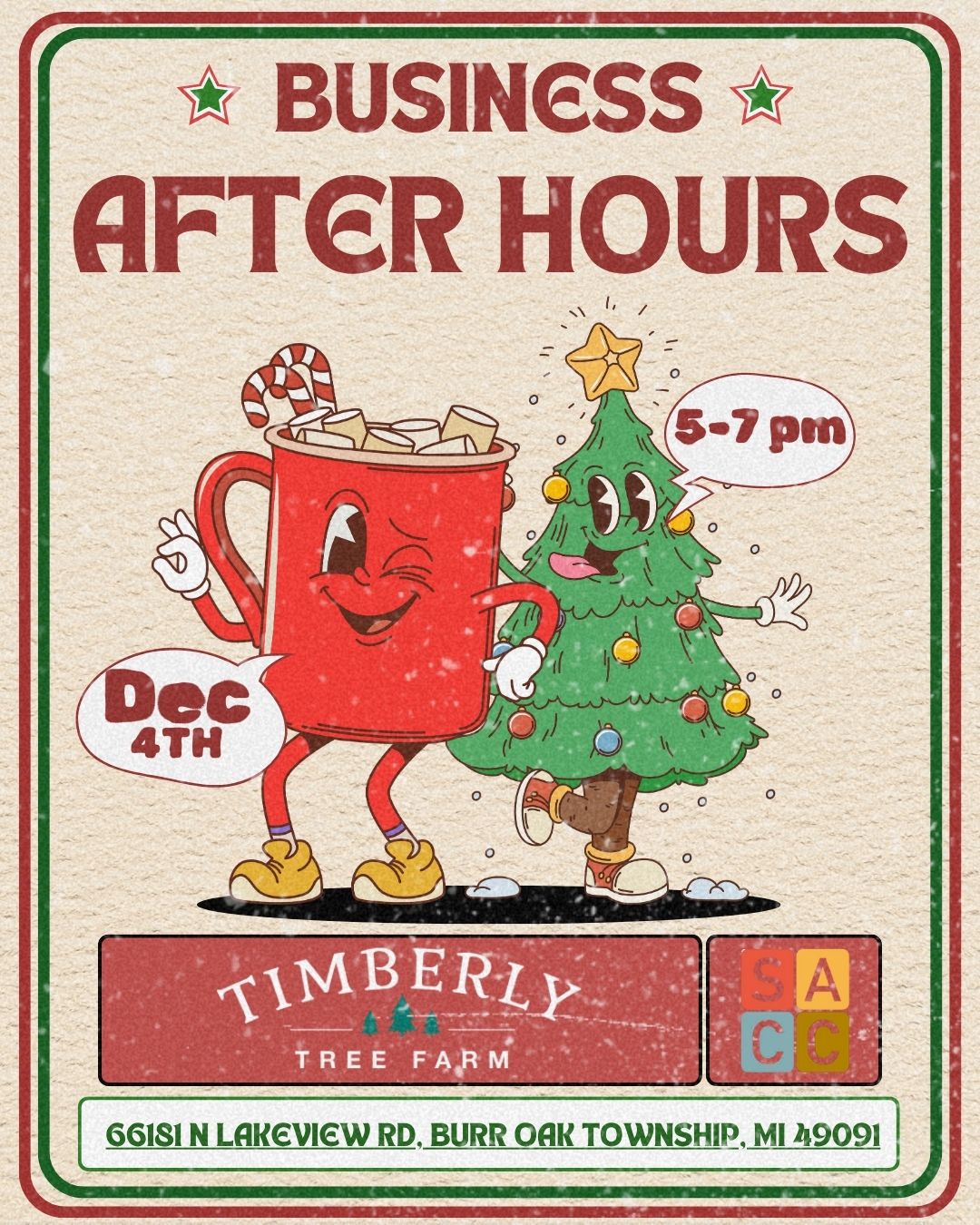 Business After Hours with Timber Tree Farm
