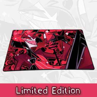 Looking for last Alastor playmats for trade in Hazbin Hotel