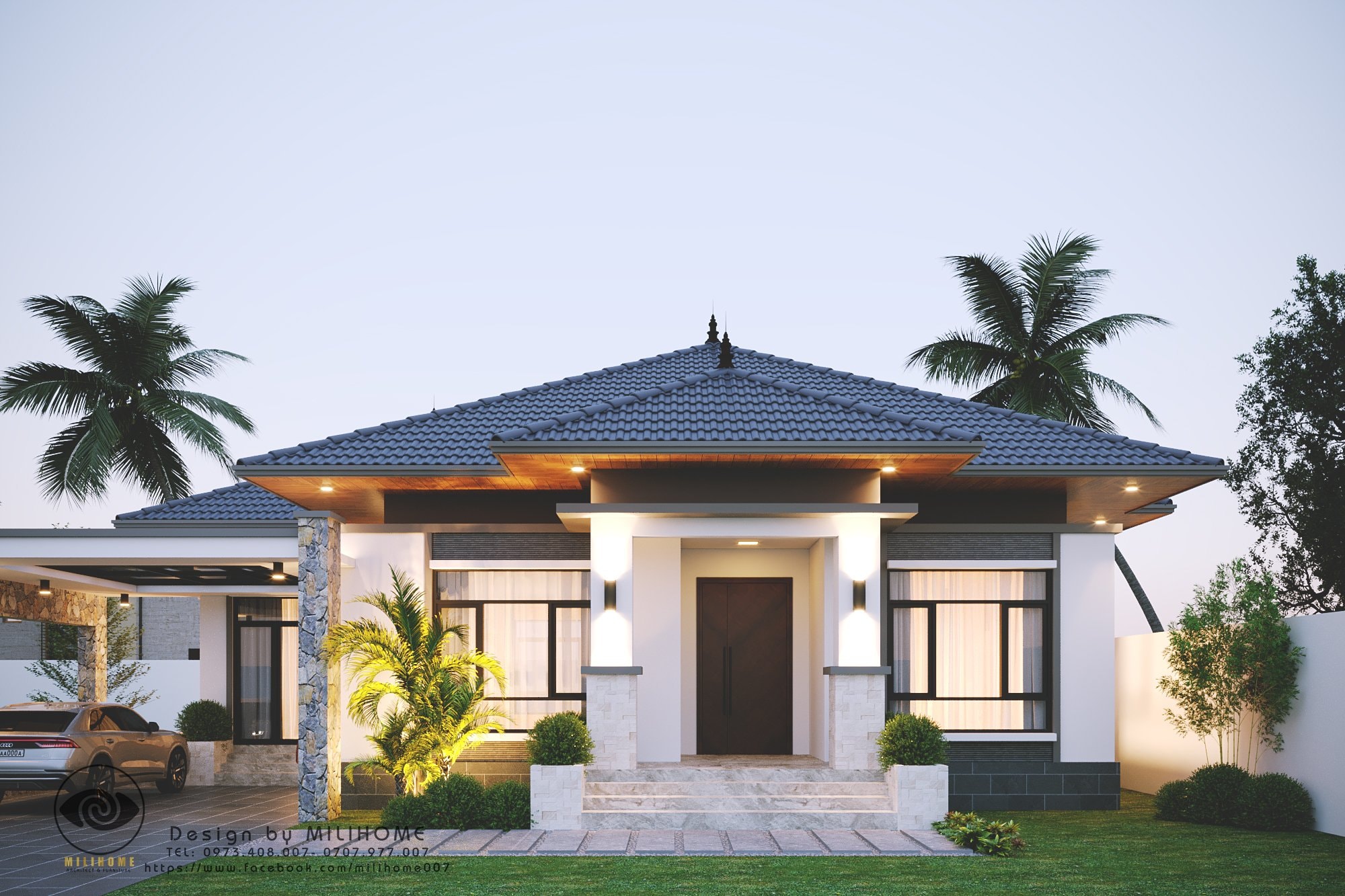 Nhà Cấp 4 Đẹp - Thiết kế và thi công giá rẻ1 | Vinh