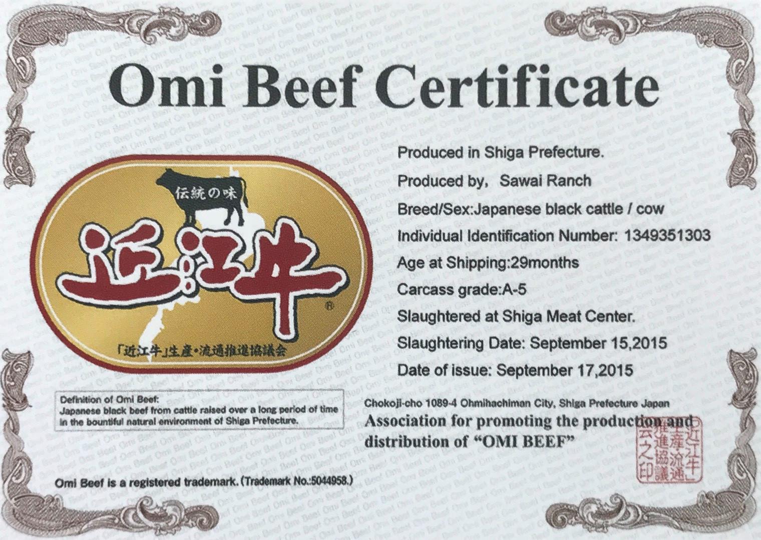 History of Omi beef... - Bro's Grill and Beer Sukumvit50 | Facebook
