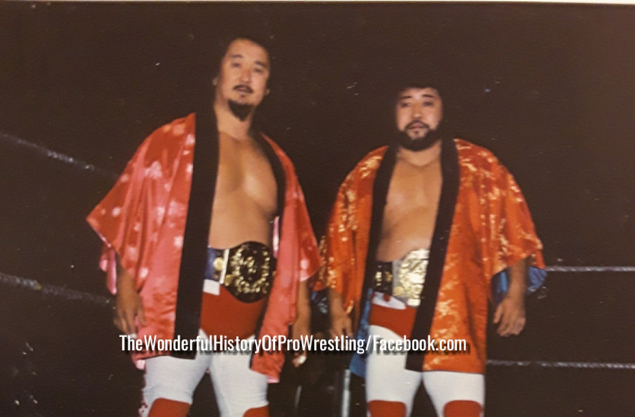 ミュージシャン ff On this day in 1982 Mr Fuji and Mr Saito regained the WWF Tag Team