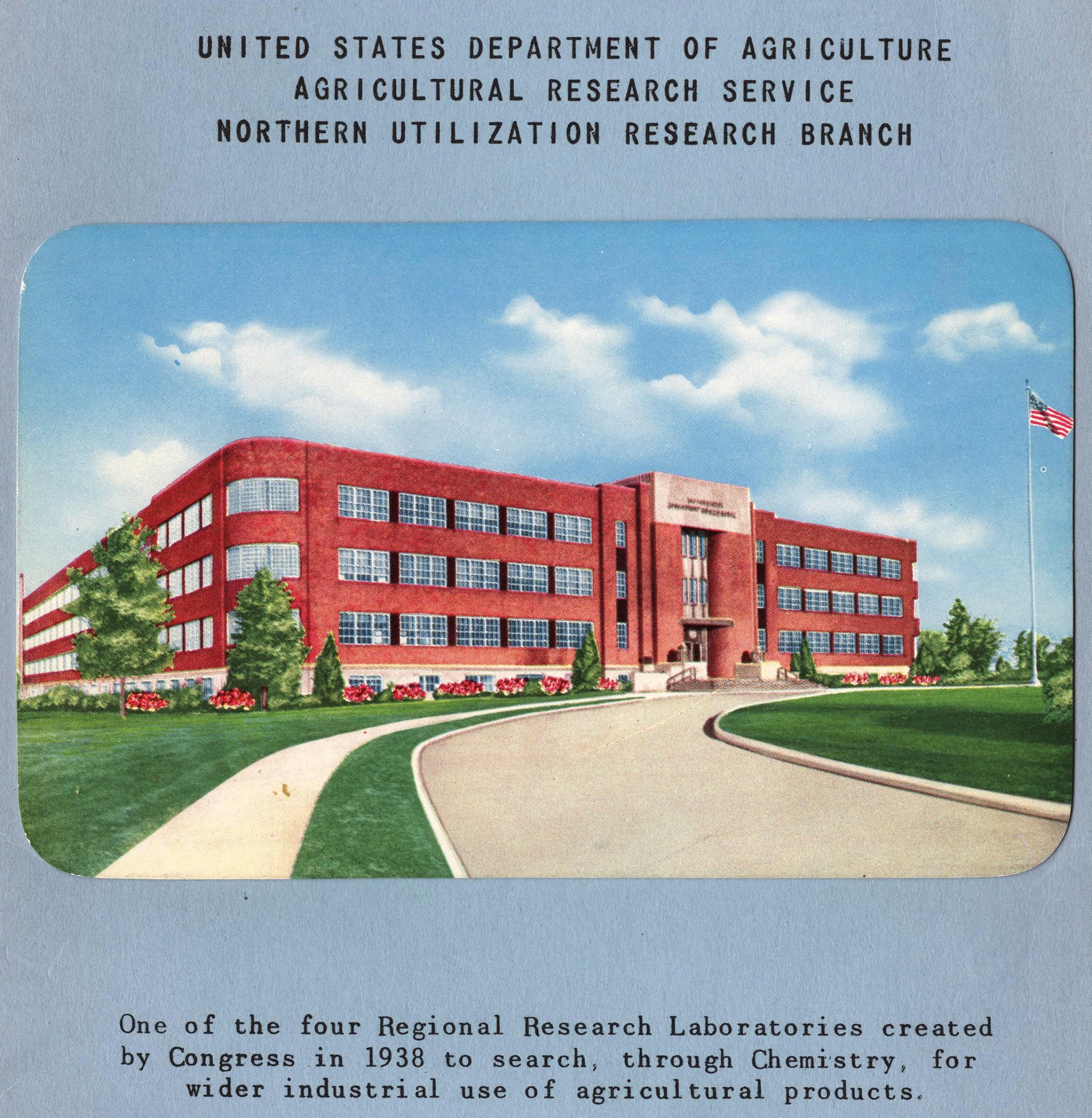 Peoria - Peoria's USDA Research Laboratory circa 1940's The mass ...