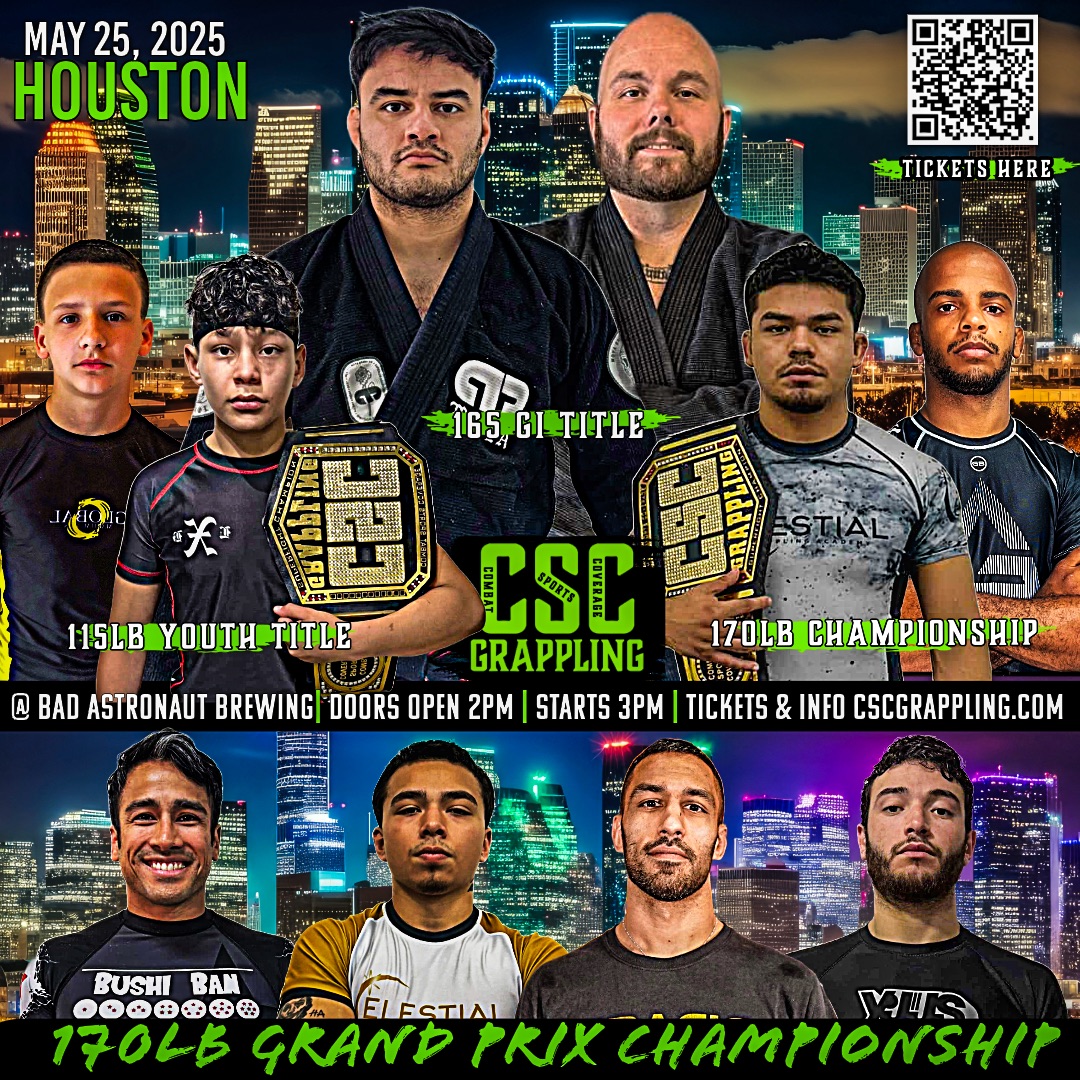 CSC GRAPPLING 34 (HOUSTON SUB ONLY)
