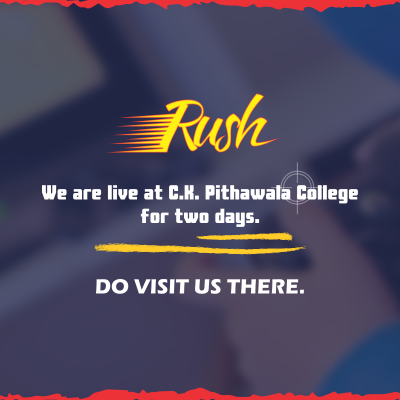 RUSH - Come & Experience our new Arena for two days only at C.K ...