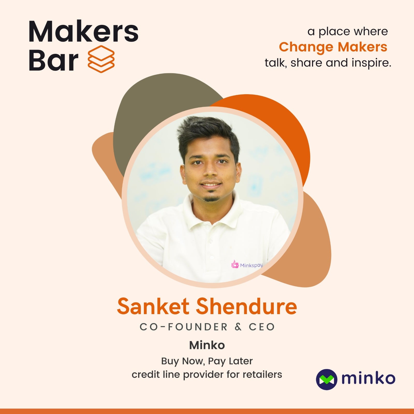 Deepthi Rao - Sanket Shendure, CEO of Minko is our guest... | Facebook