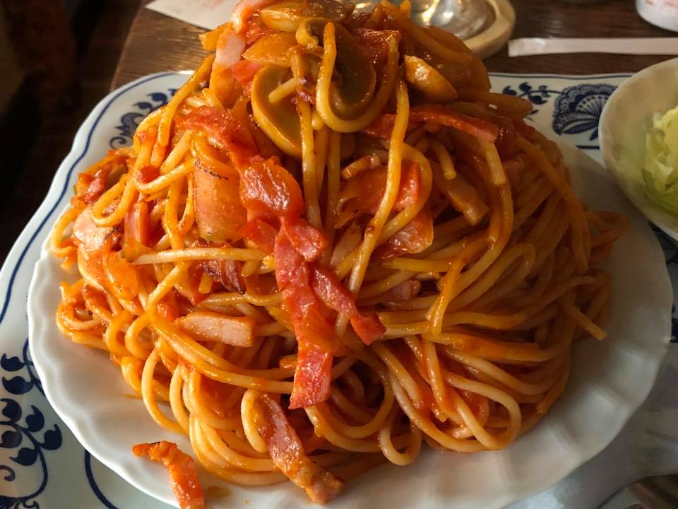 Neapolitan spaghetti's Japanese origins