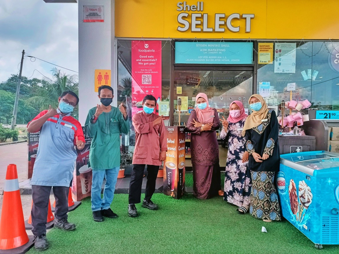 Selamat Hari Raya... - Shell Ayer Hitam - ASM Marketing