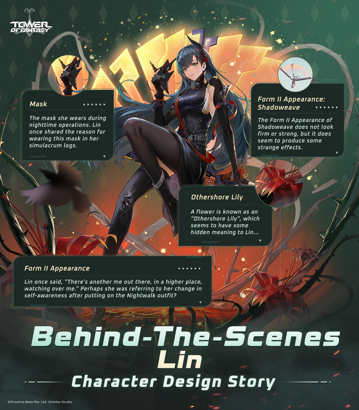 Lin has as many secrets as she does... - Tower of Fantasy | Facebook