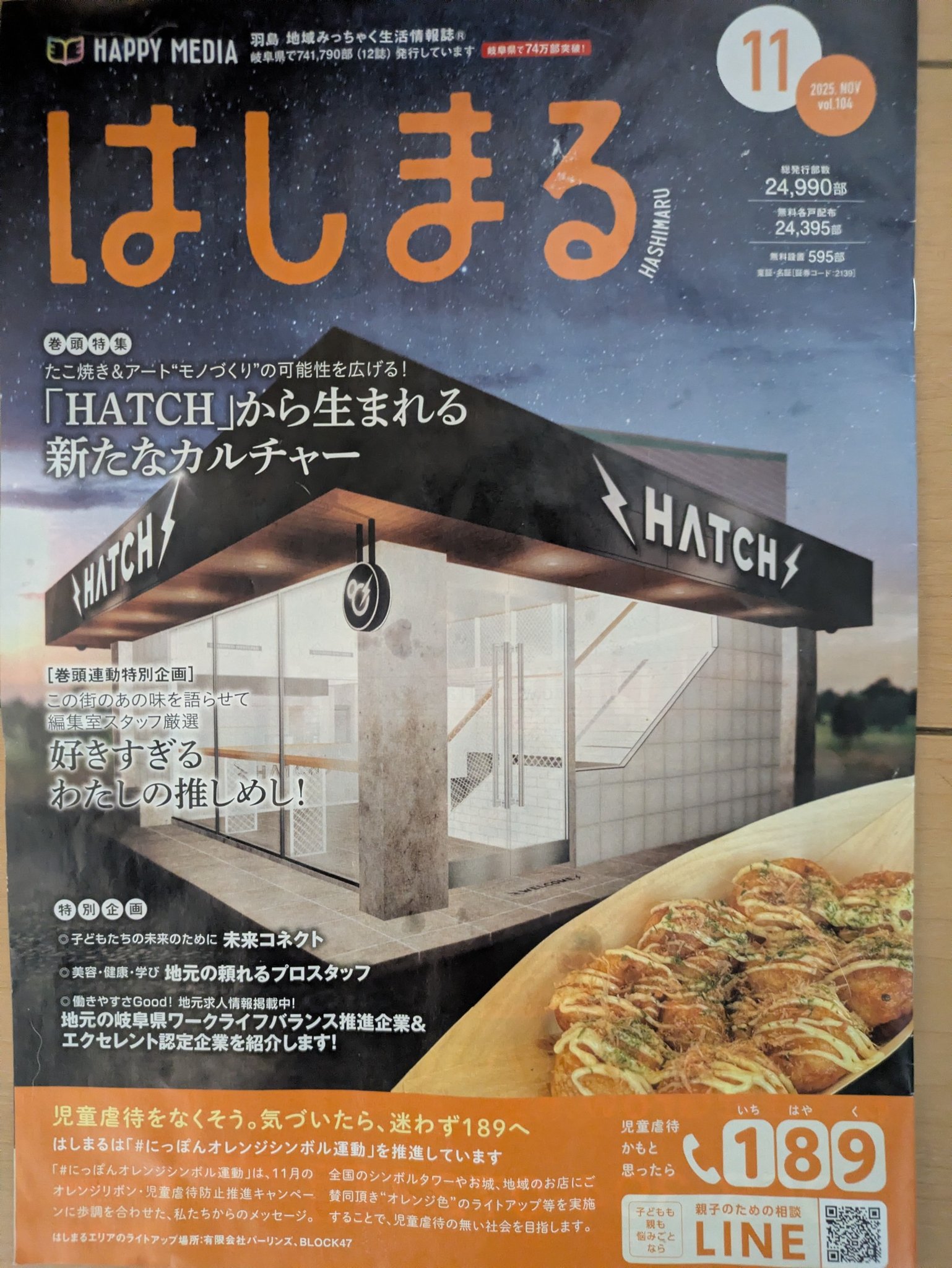 HATCHさんのたこ焼きの値段を教えて下さい。と言う投稿があったので 