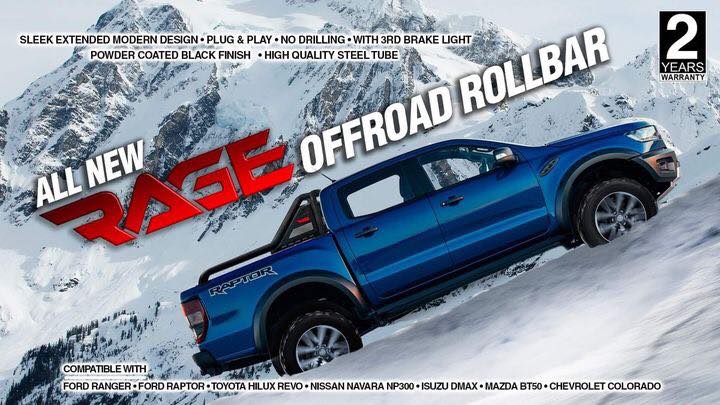 ALL NEW RAGE OFFROAD ROLLBAR!... - RAGE offroad Philippines