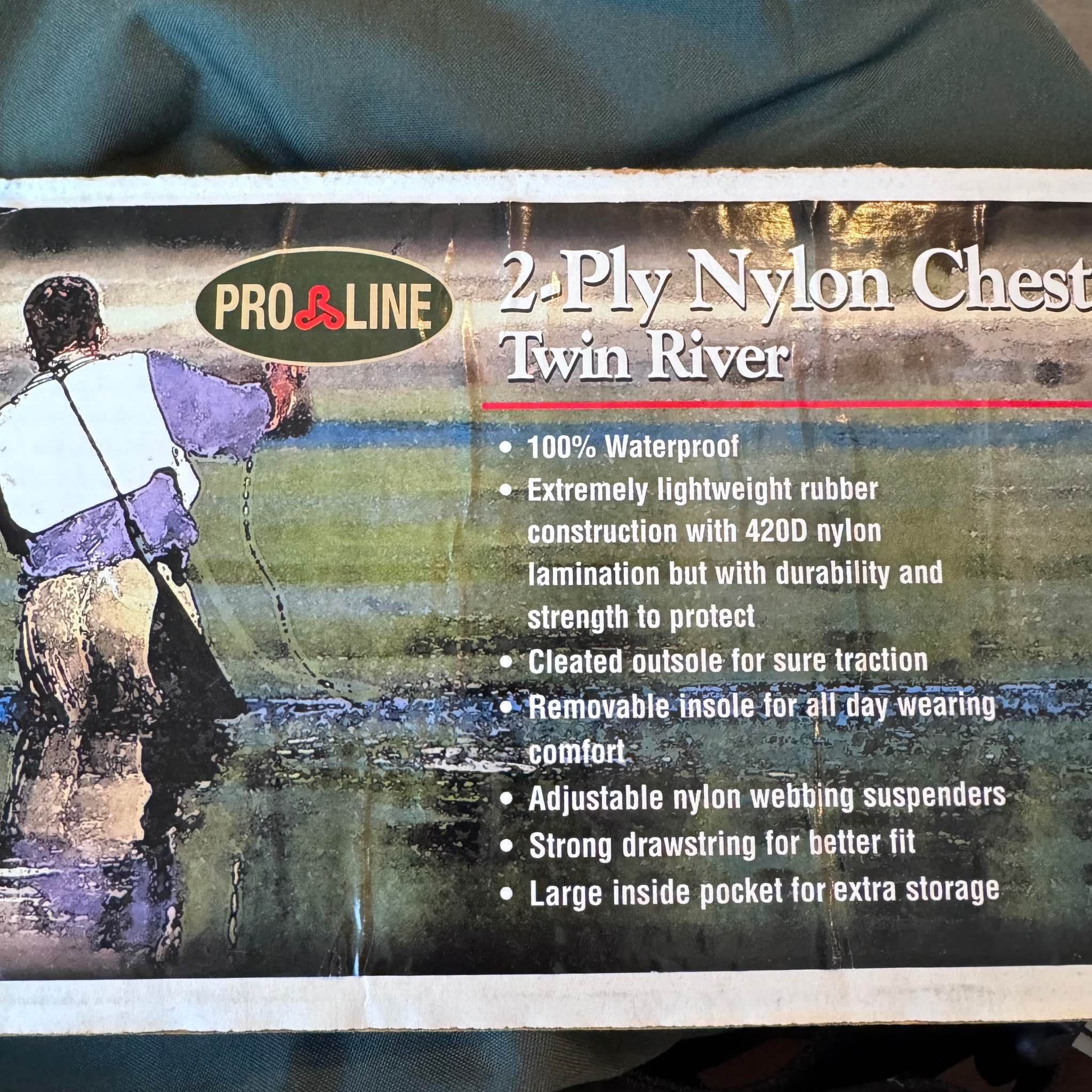 Men’s Pro Line Chest Waders Size 10 – New Waterproof Fishing Waders ...