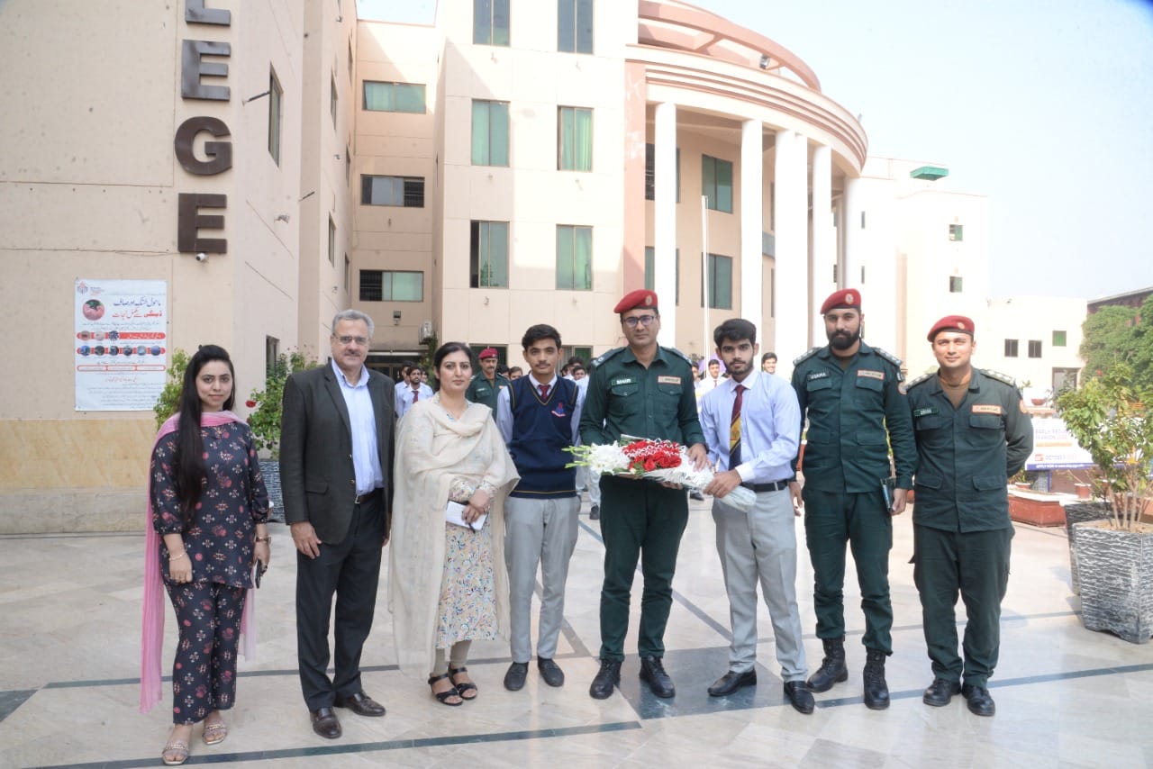 At the end of 1st RCC course;... - RSO Model Town, Lahore