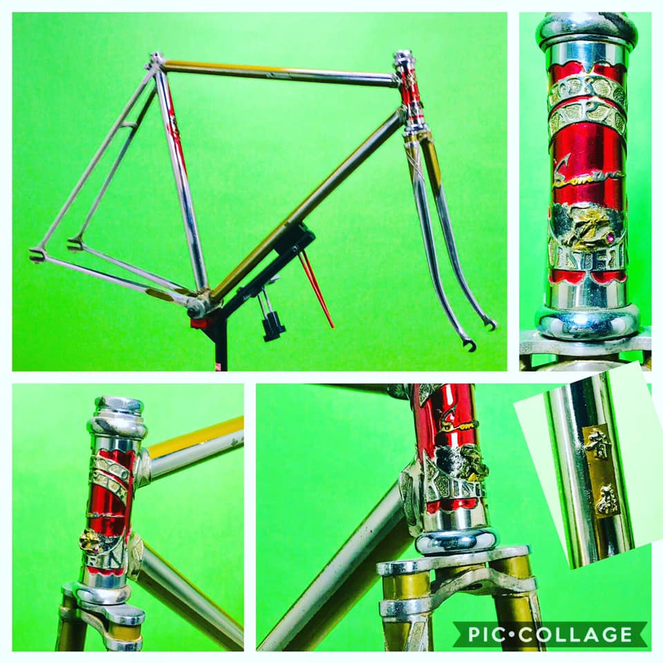 1956 Kinrin Samieru Japanese keirin racer with unique features
