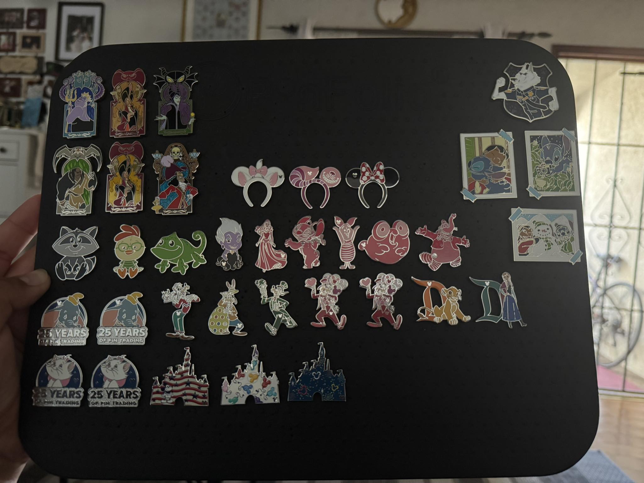 Trading Disney pins for Bing Bong