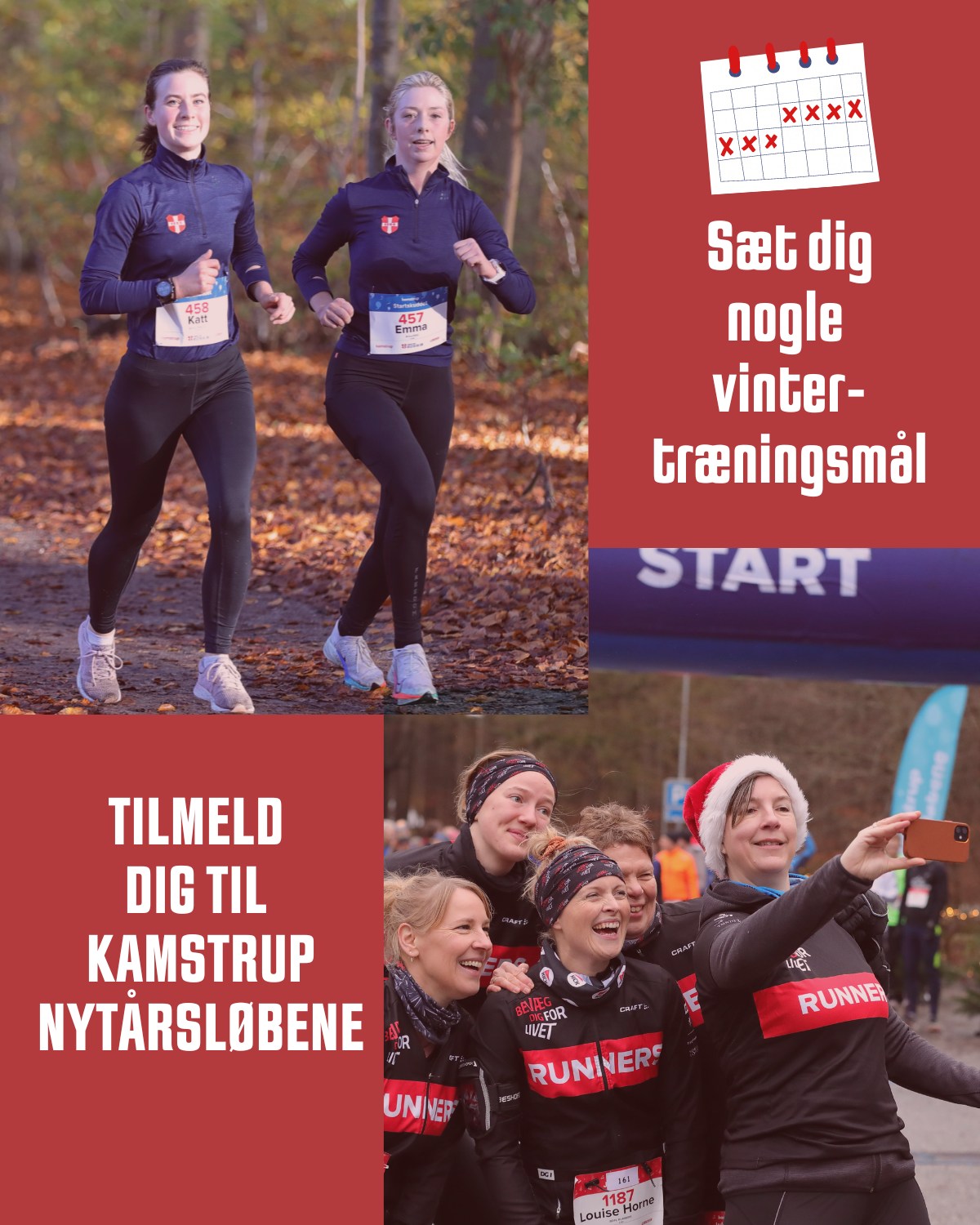 Nytårsløbene - Mangler I også et par gode mål for løbetræningen her til ...