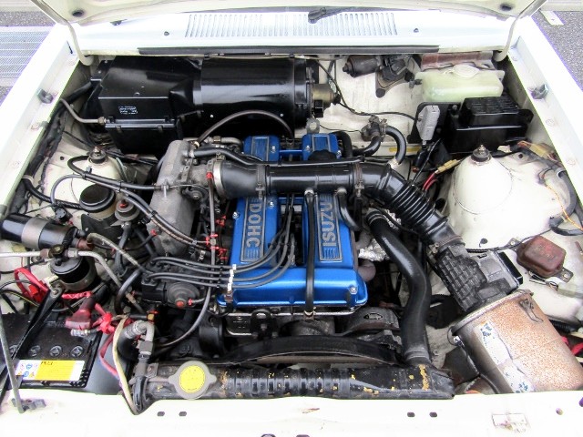 1983 Isuzu Gemini ZZ-R. All the ZZ-R cars were DOHC G180 1800cc