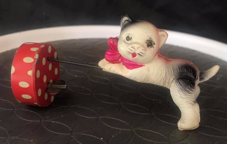 1920s Felix the Cat Tin Wind up Toy, made in Germany