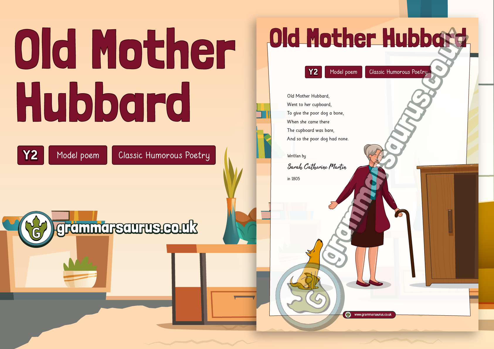 Grammarsaurus - NEW! Year 2 Model Text - Poetry - Classic...