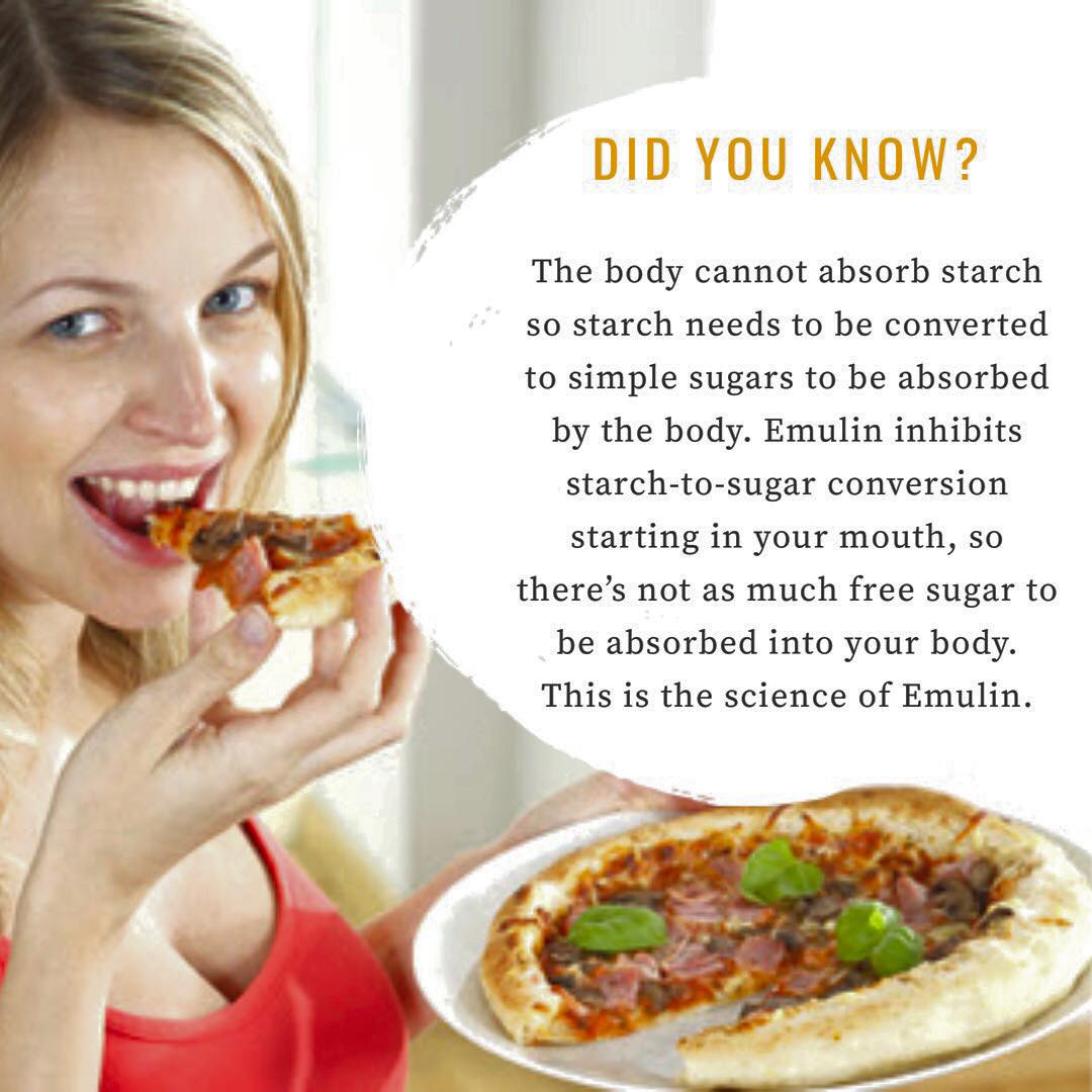 Emulin - World's First Patented Natural Carb Manager - Emulin works ...