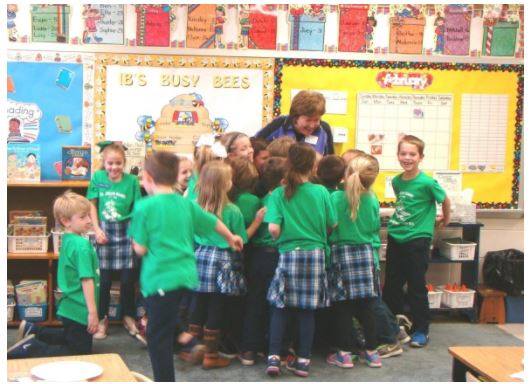 First grade teacher, Mrs. Jill... - St. Joseph Cold Spring