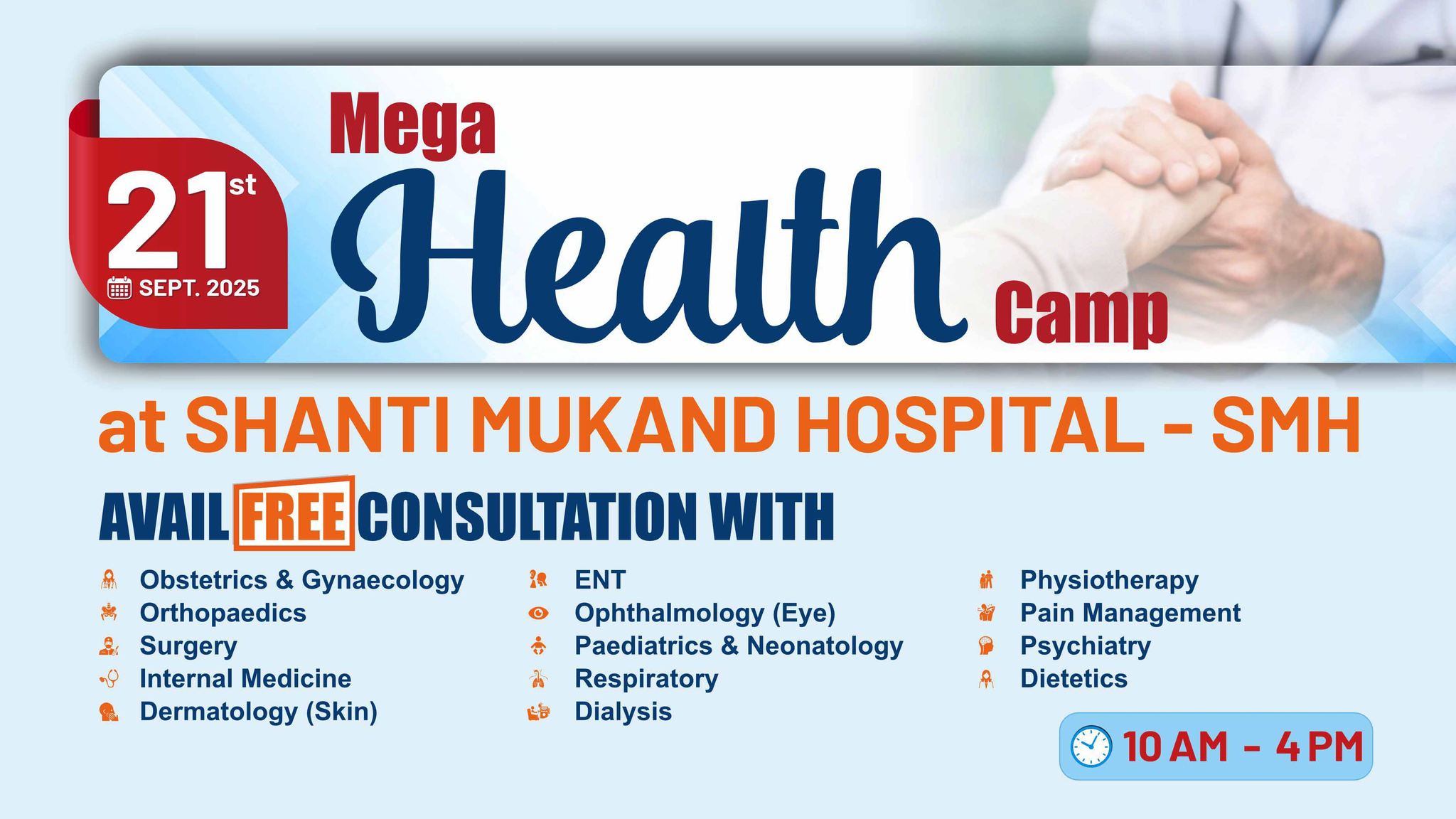 Mega Multispecialty Health camp
