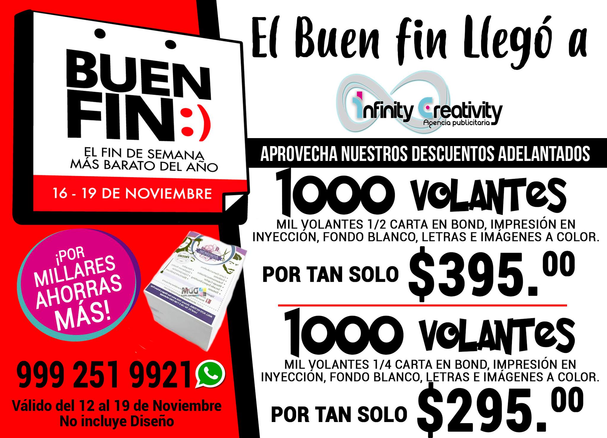 El Buen Fin en Infinity se... - Infinity Creativity Merida