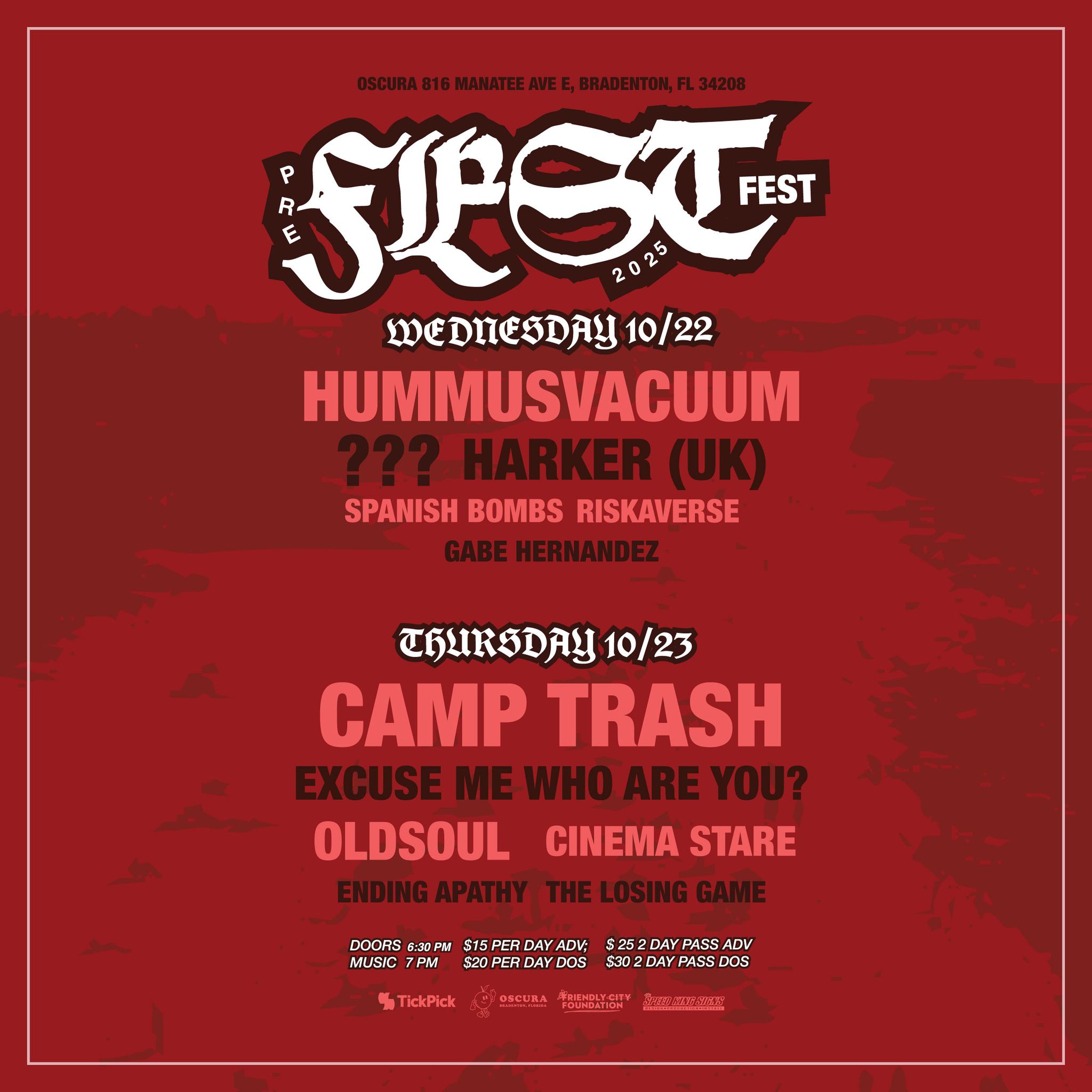 Oscura Pre-FEST Fest 2025