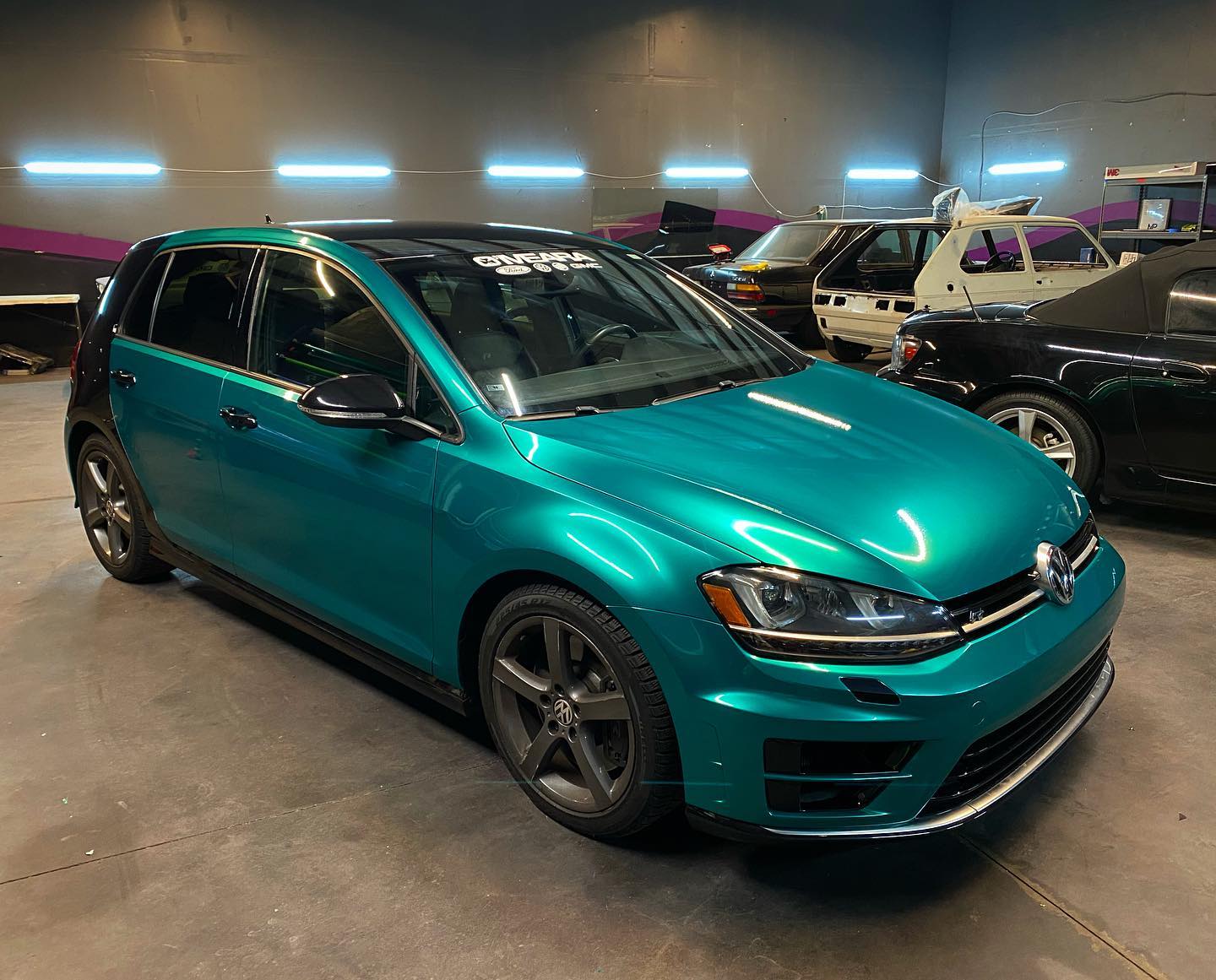 VW Golf R with a custom Vinyl Wrap... - Illusion Autoworks | Facebook