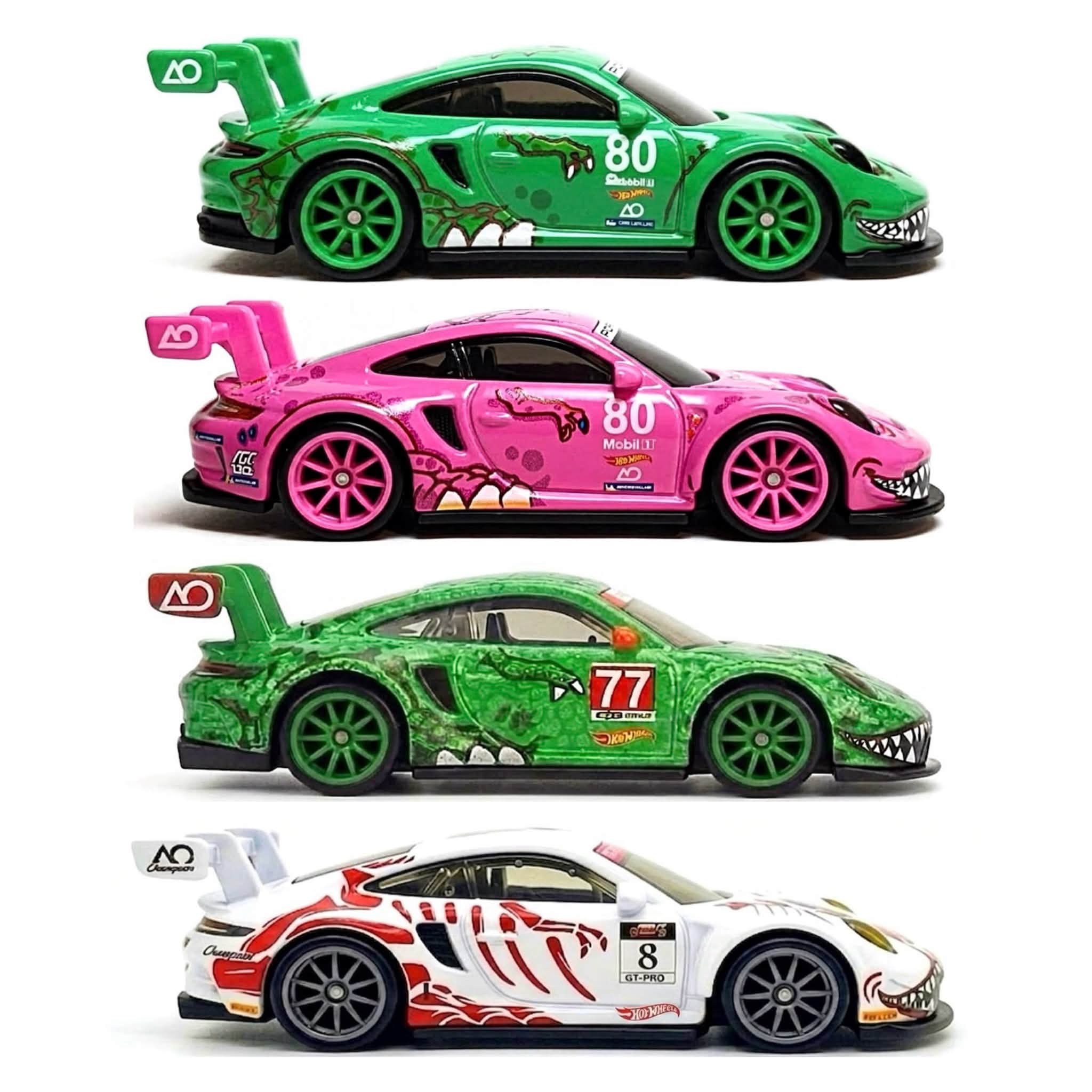 Rexy, Roxy or Bushi Hot Wheels Porsche 911 GT3 R