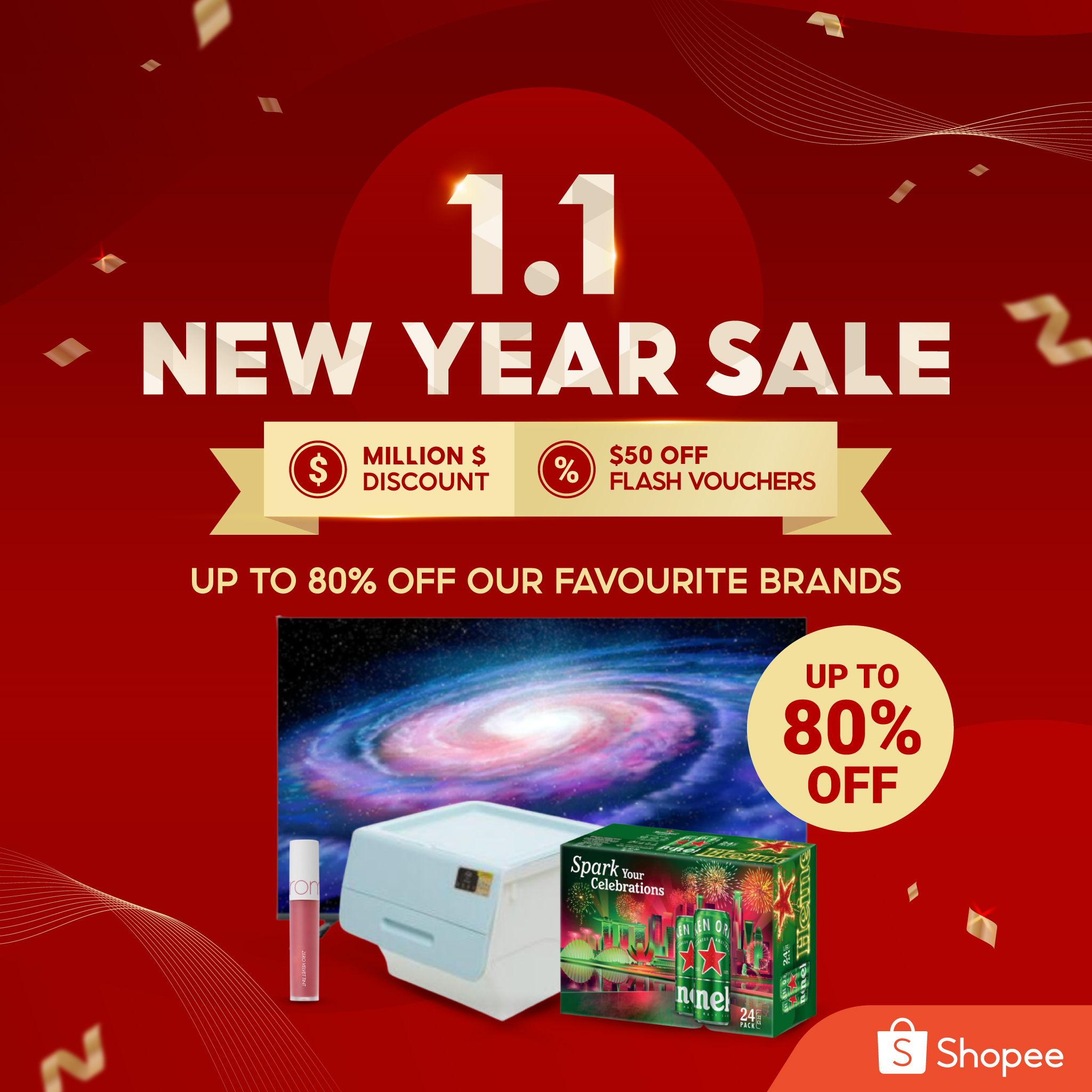 Shopee It S Our 1 1 New Year Sale We Re Having Our Facebook