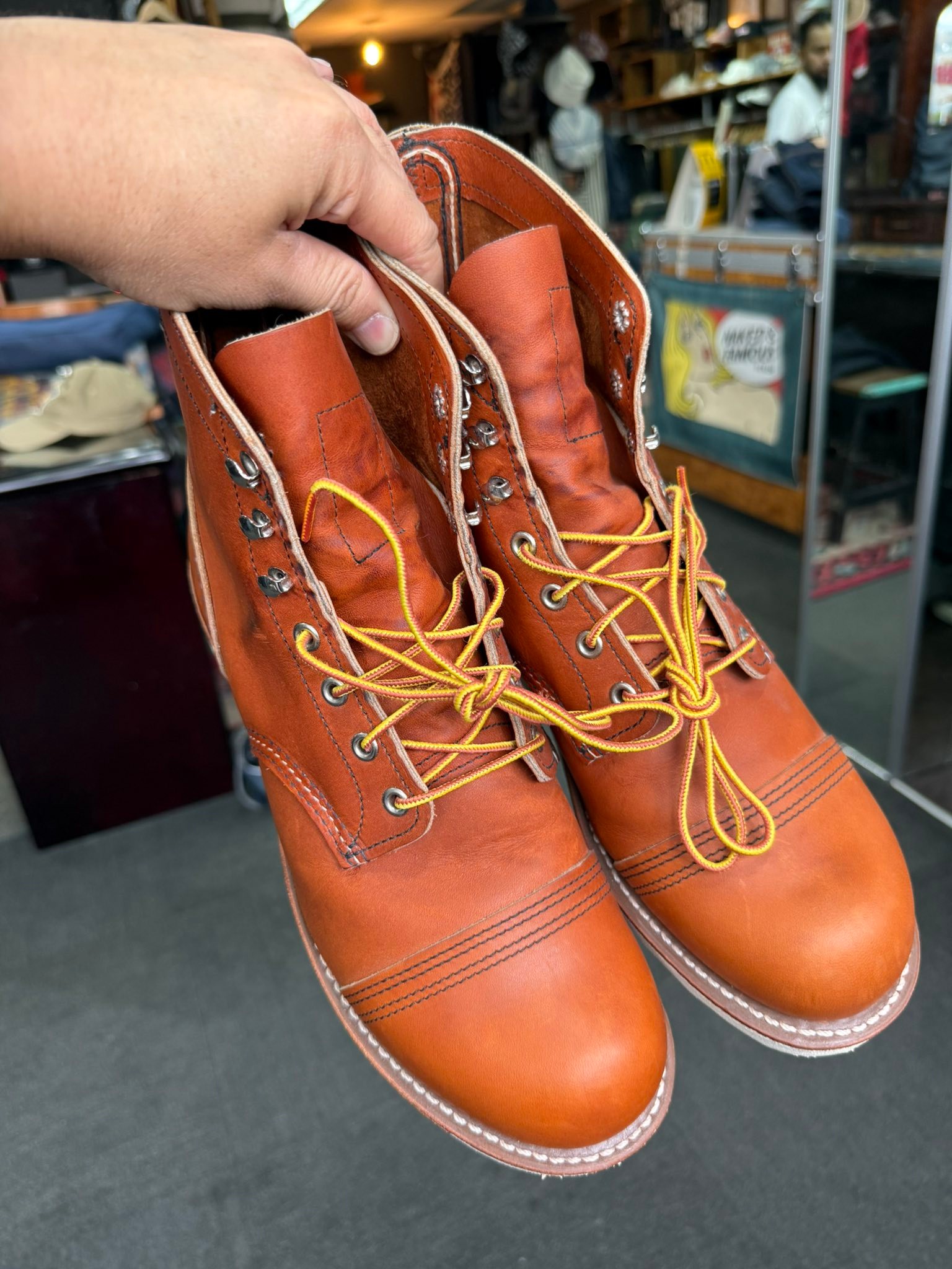 Red Wing Iron Ranger 8089 Saiz 8.5US Preloved - condition 9/10 