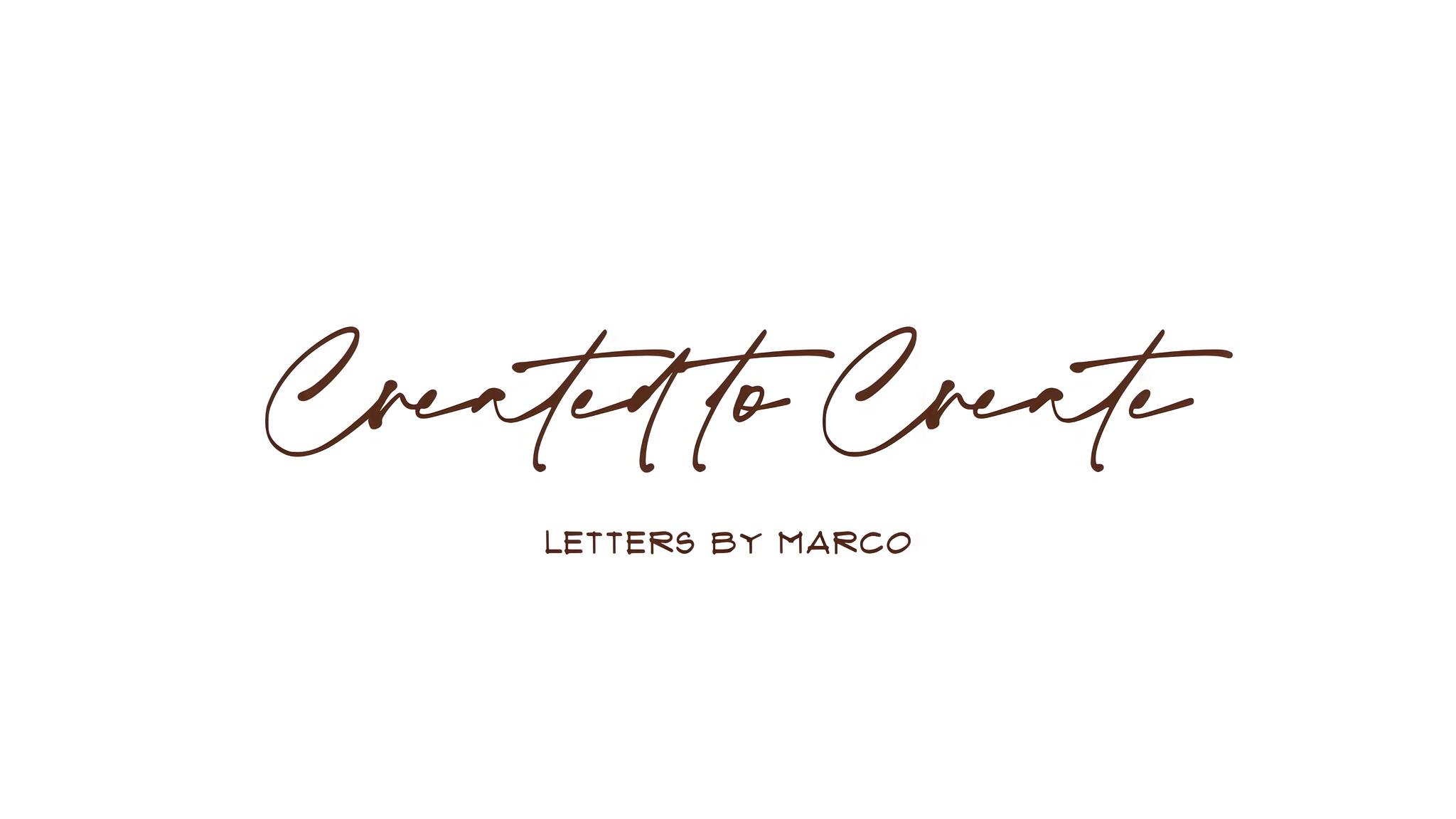 Letters by Marco