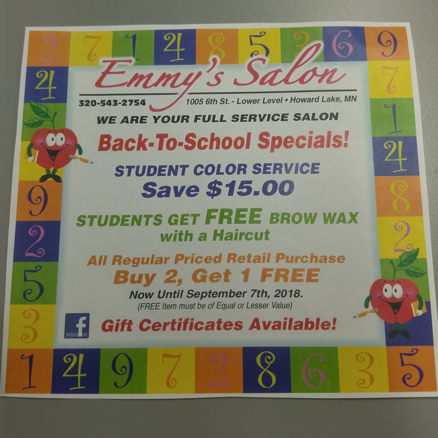 Emmy's Salon Home Facebook