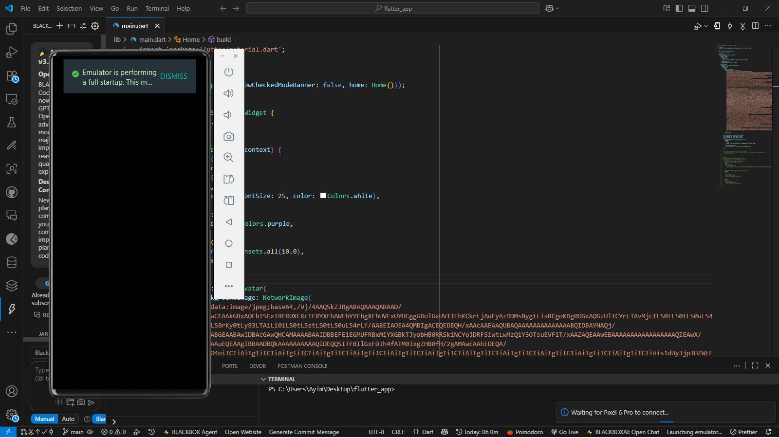 Flutter.dev | After installing Android Studio for like 101x my emulator ...