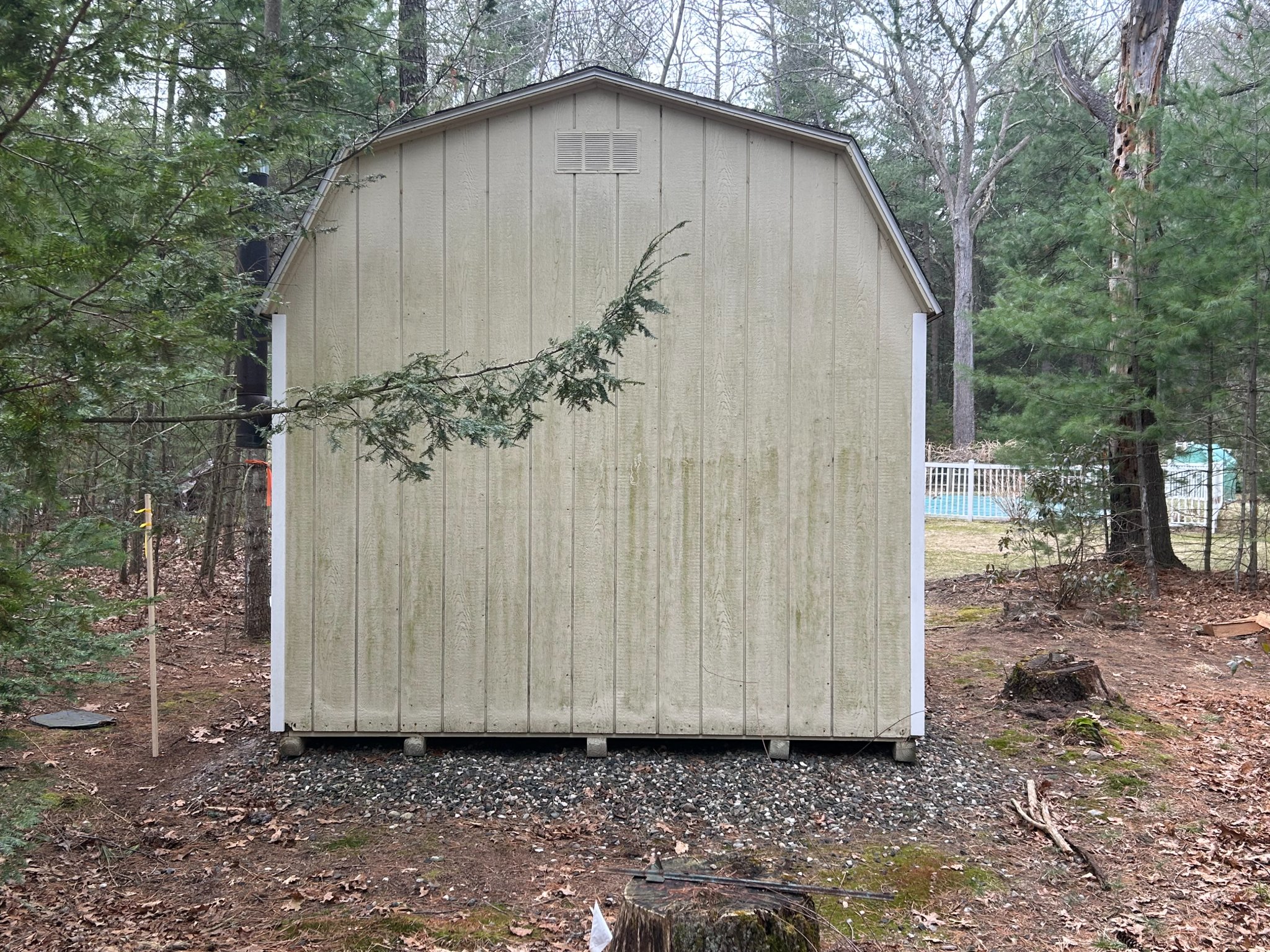For Sale: 10×16 Kloter Farms Storage Shed, Well‐Built, Wired, Wood