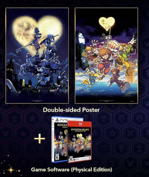 KINGDOM HEARTS Collection I-III ポスター Kingdom Hearts Collection I-III Amazon Exclusive Edition poster