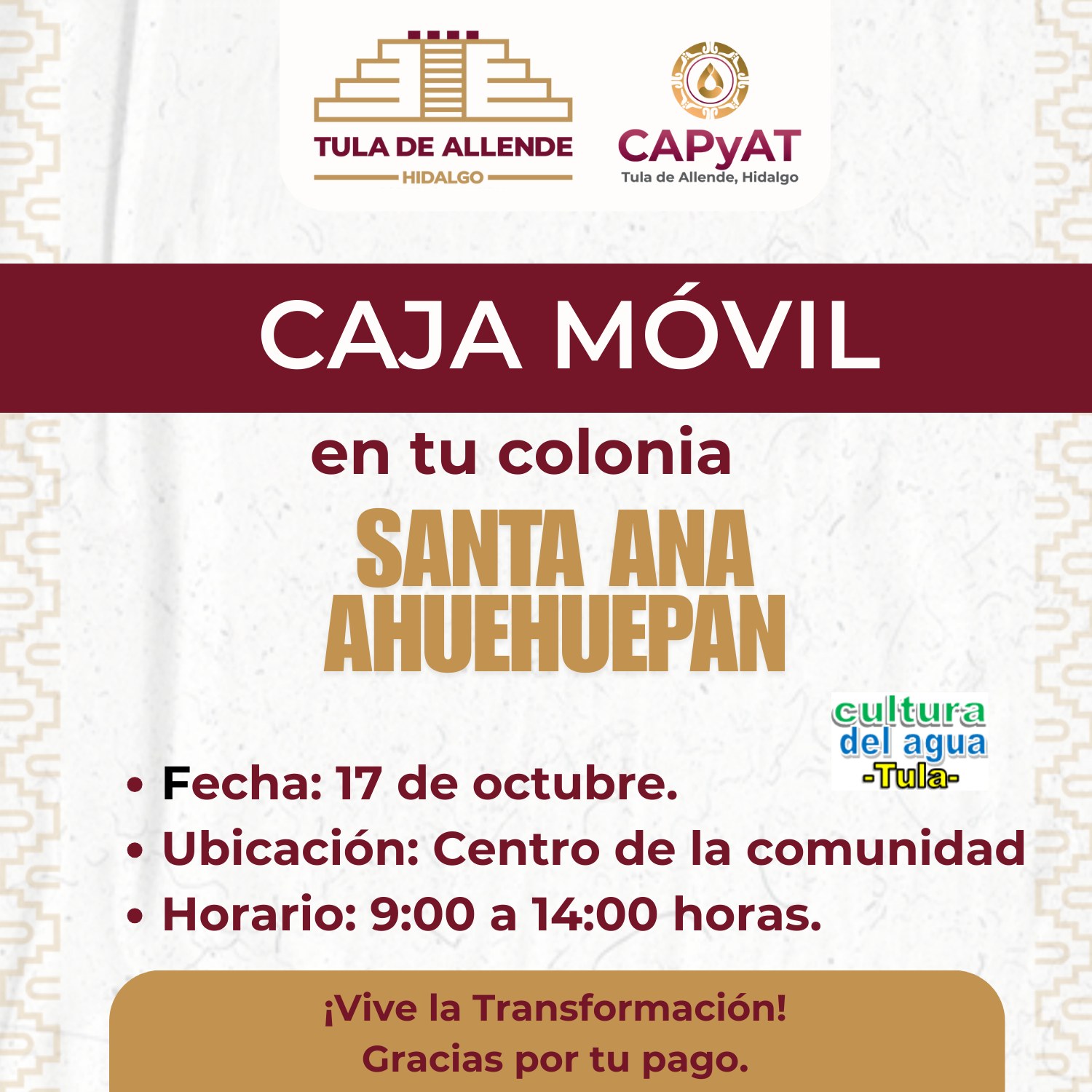 Santa Ana Ahuehuepan Tierra Bendita | Tula