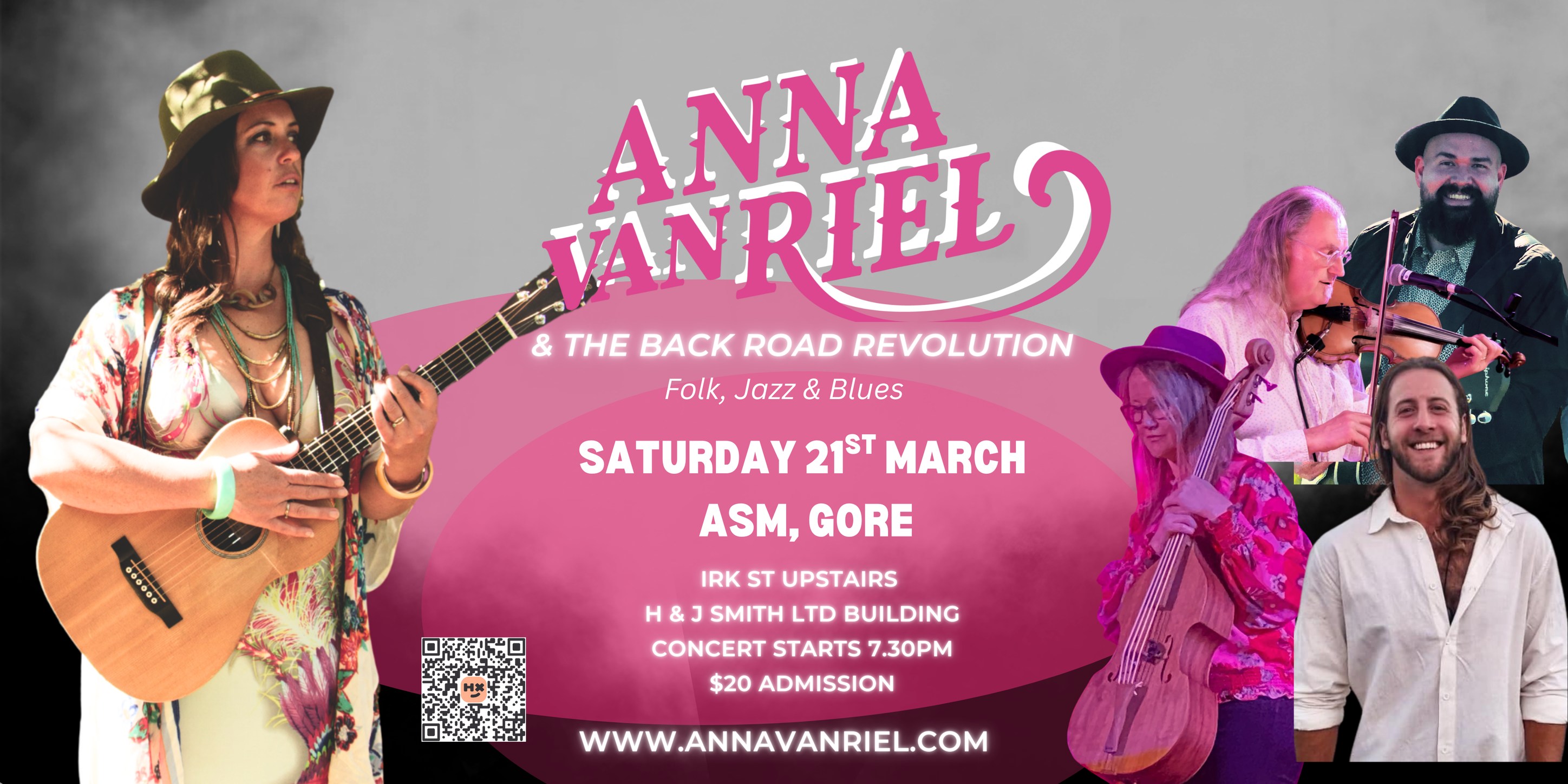 Anna van Riel & The Back Road Revolution- GORE