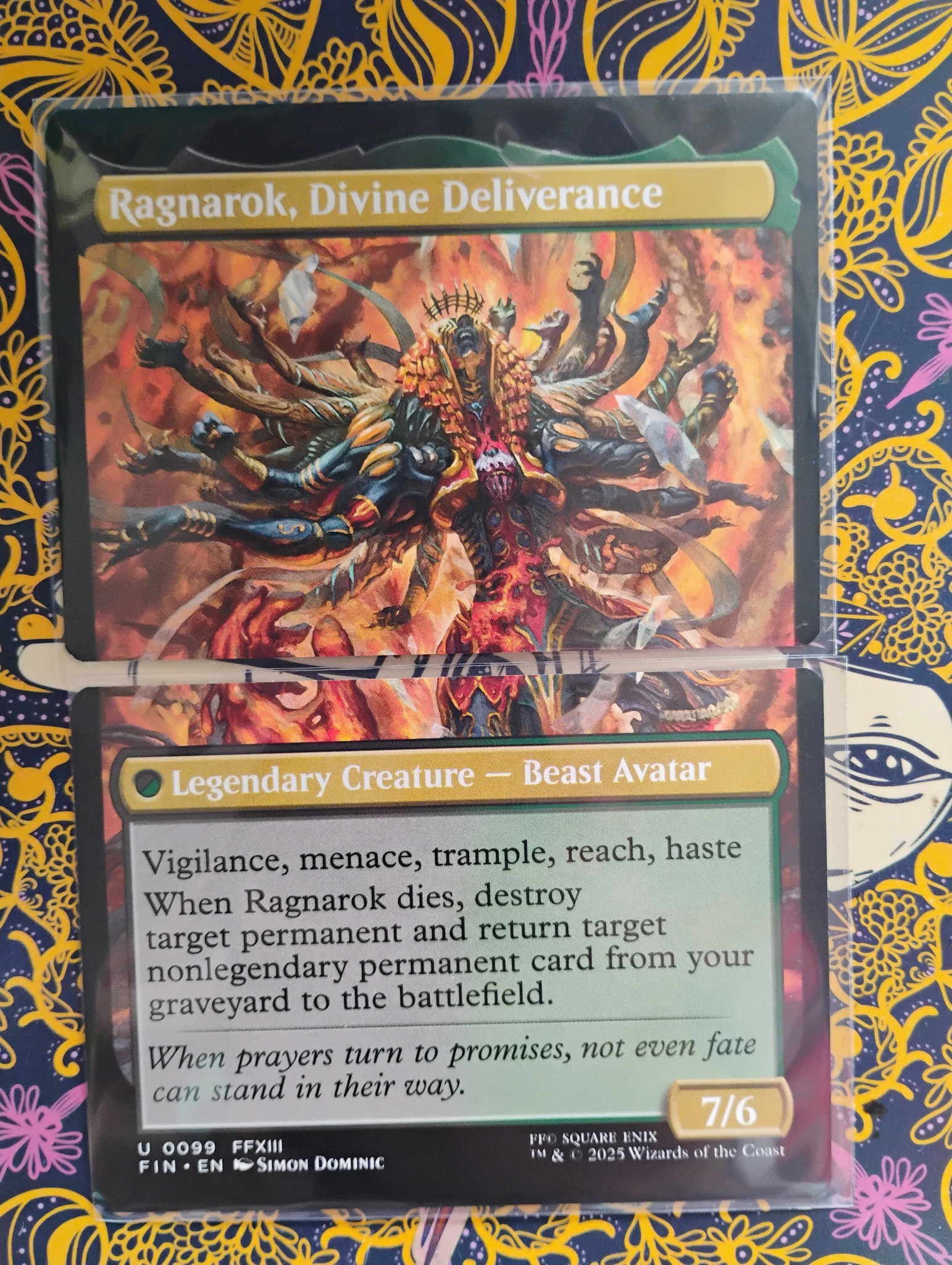 ragnarok mtg card Yu-Gi-Oh! - March Towards (STOR-EN047) - Storm of Ragnarok - 1st Edition Ragnarok, Divine Deliverance  Final