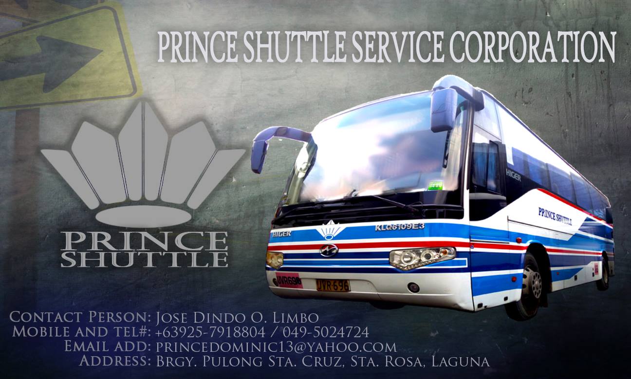 Prince Shuttle Service Corporation | Santa Rosa