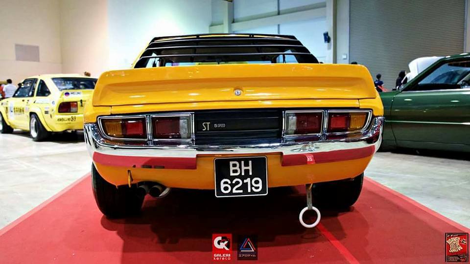 Old school cool 1973 Toyota Carina TA17 lowered with our PB one