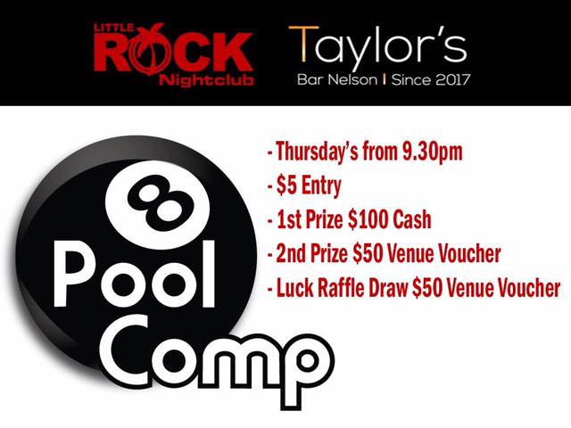The Buxton - POOL Comp TONIGHT @ Our Adjoining Bar TAYLOR'S - OPEN till ...
