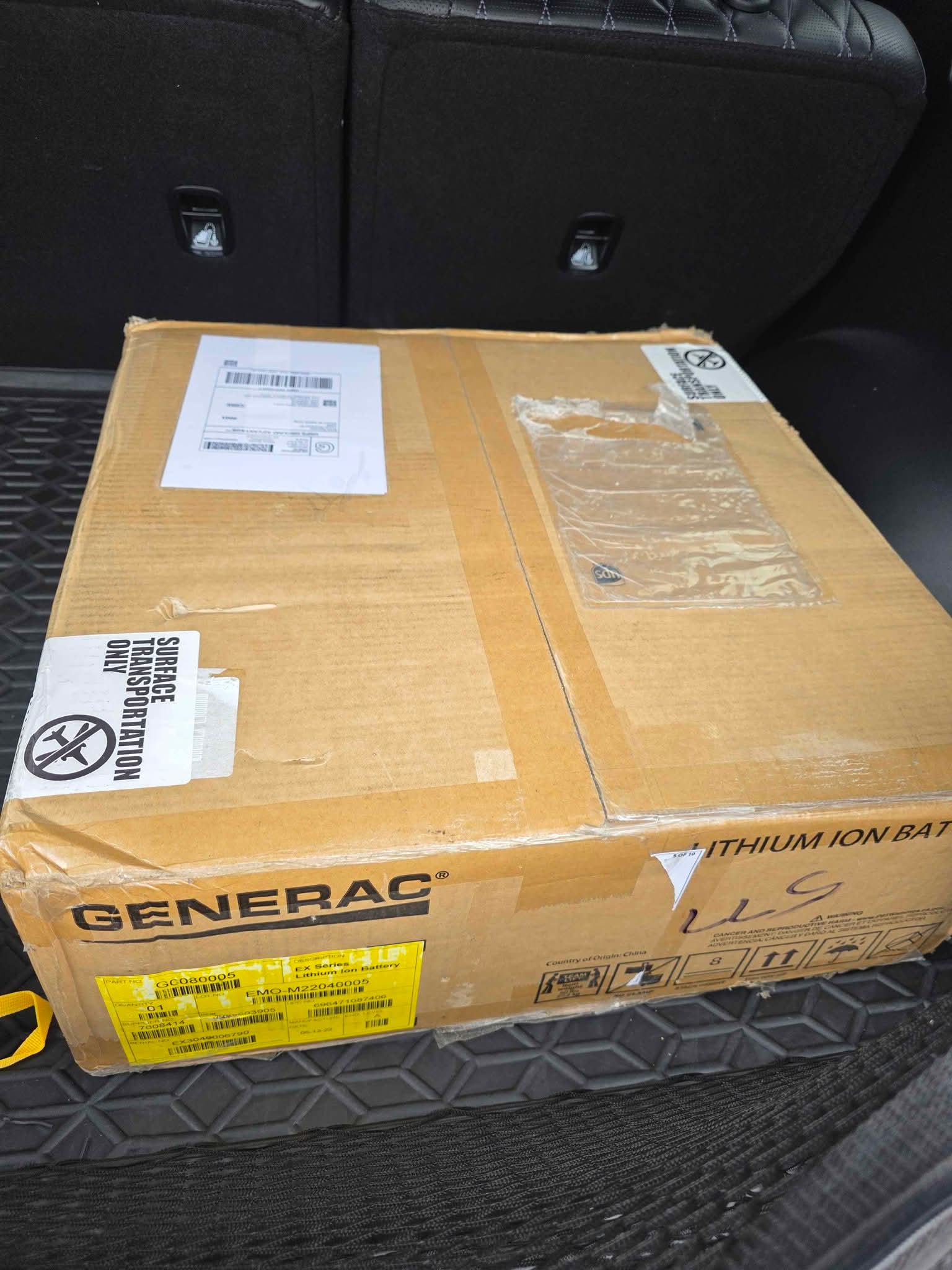 Generac EX Series PwrCell Module Battery G[hidden information]V 3.0kWh ...