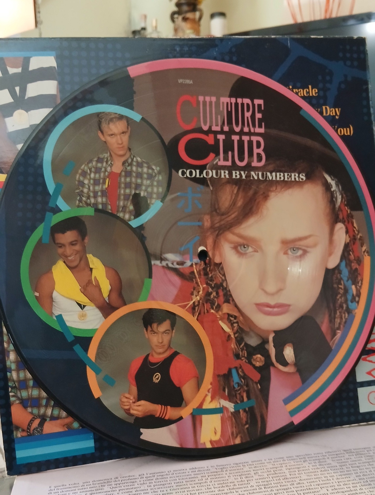 Culture Club Colour by Numbers picture disc 1983