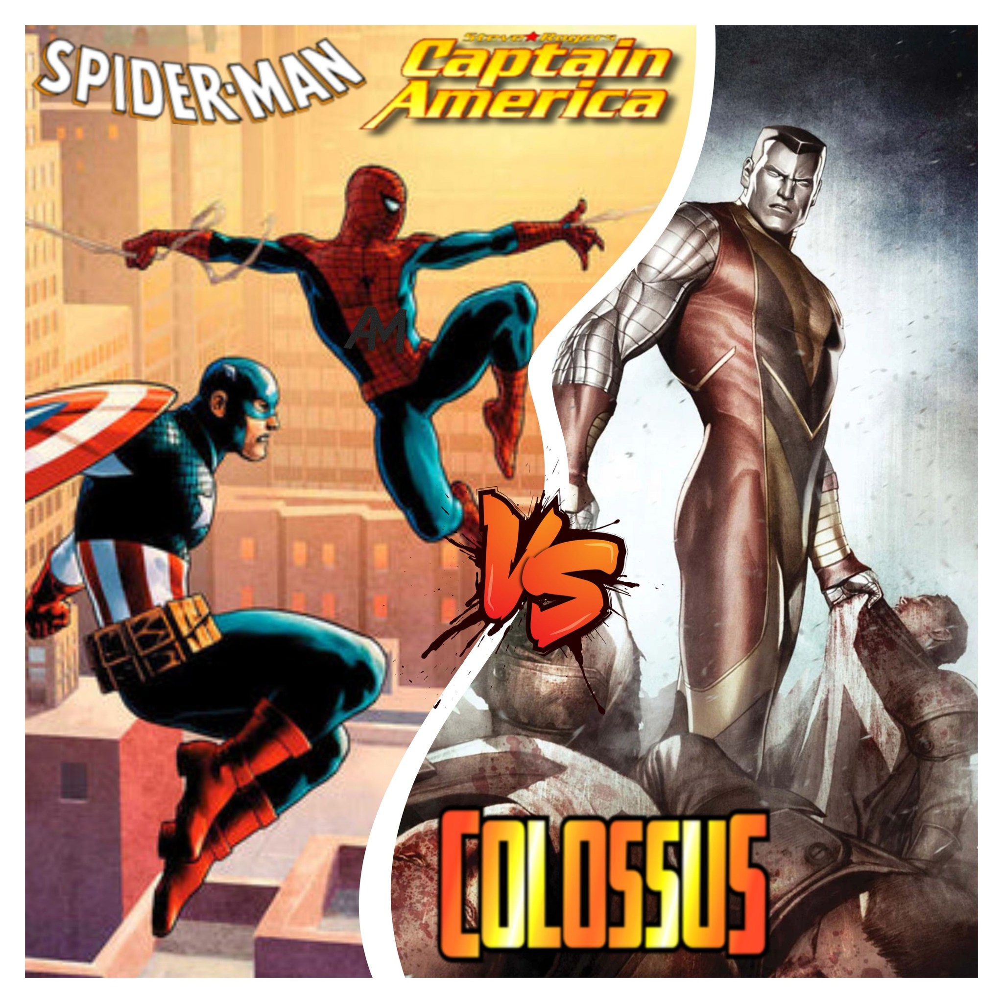 Captain America & Spider-Man (616) VS Colossus (616) Location