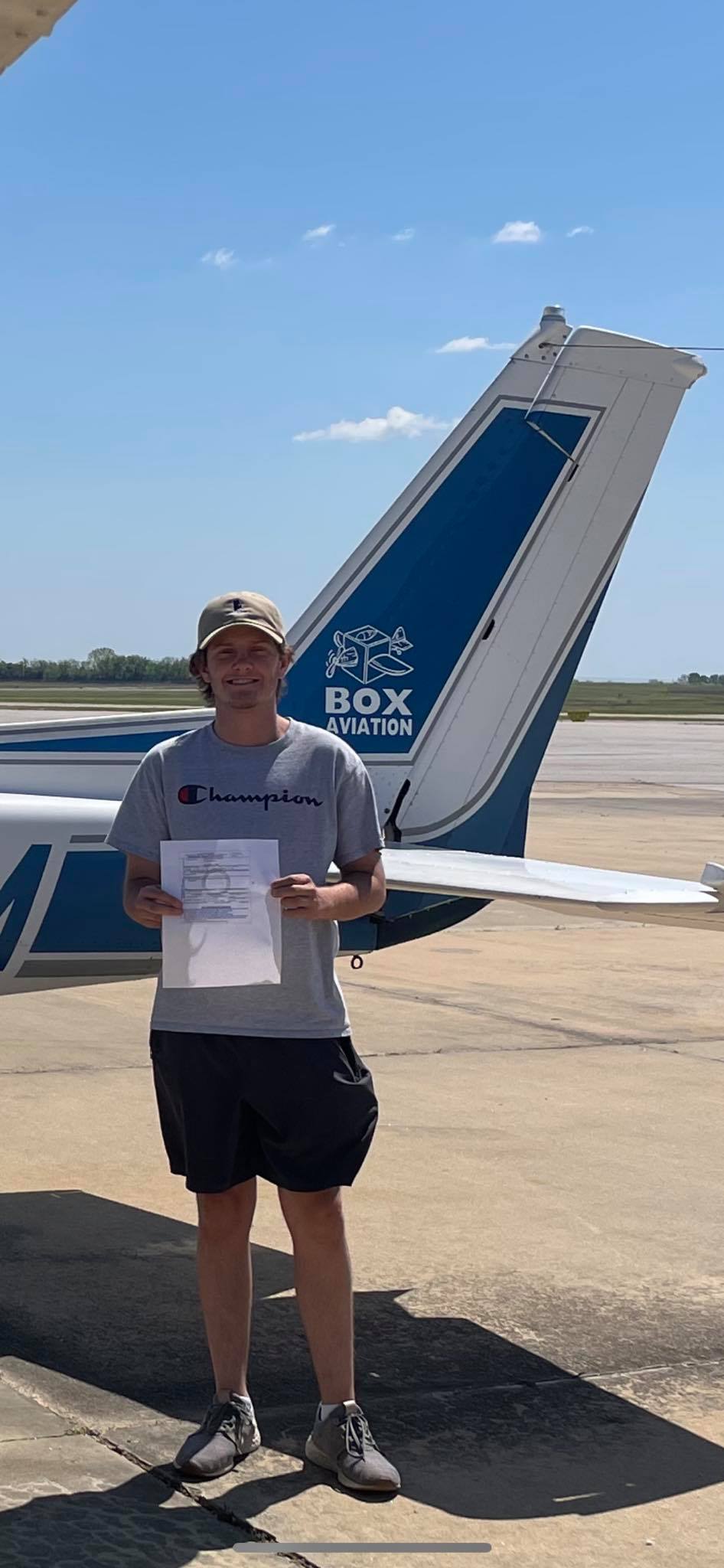We have a Pilot 👩‍ ️! God is... - Lifting Up Dawson Parker