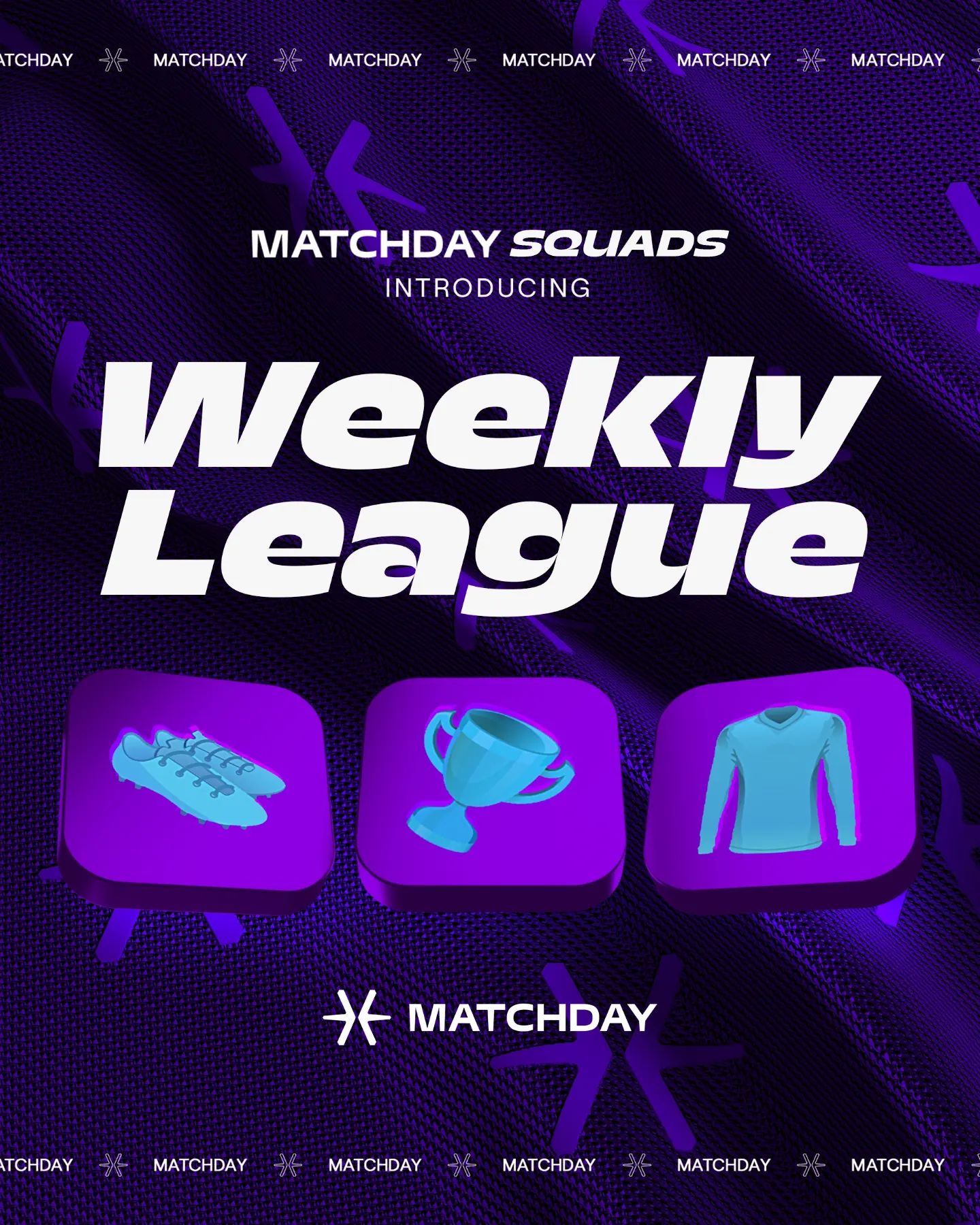 Matchday - 🚨 Introducing the WEEKLY LEAGUE 🚀 We have...
