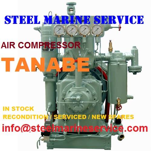 Air Compressor Tanabe Spare Parts by Steel Marine Service